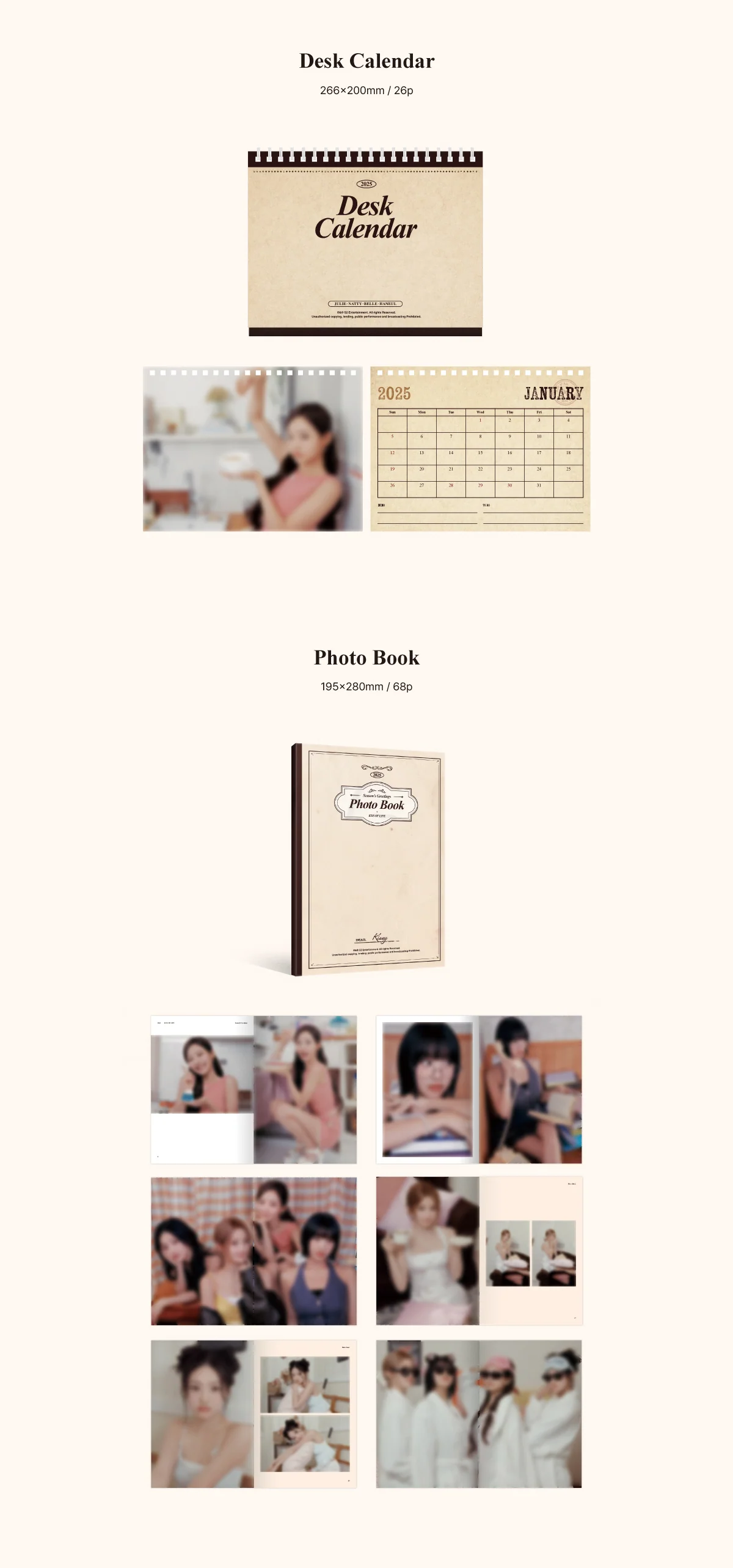 Kiss of life 2025 Season's Greetings+Pre-Order Gift - Image 4