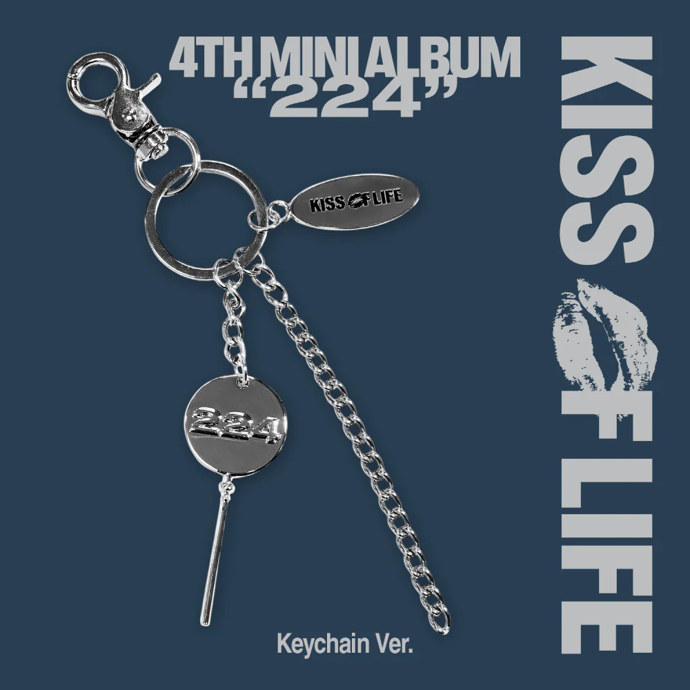 KISS OF LIFE - 4th Mini Album 224 [Keychain Ver.]
