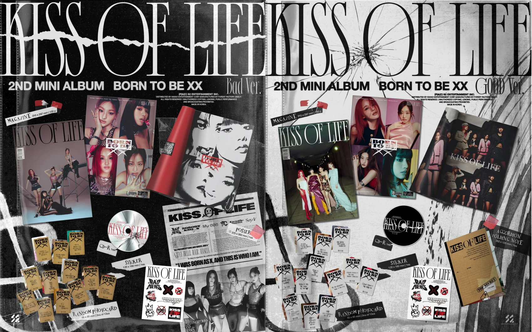 KISS OF LIFE - 2nd Mini Album Born to be XX - Image 2