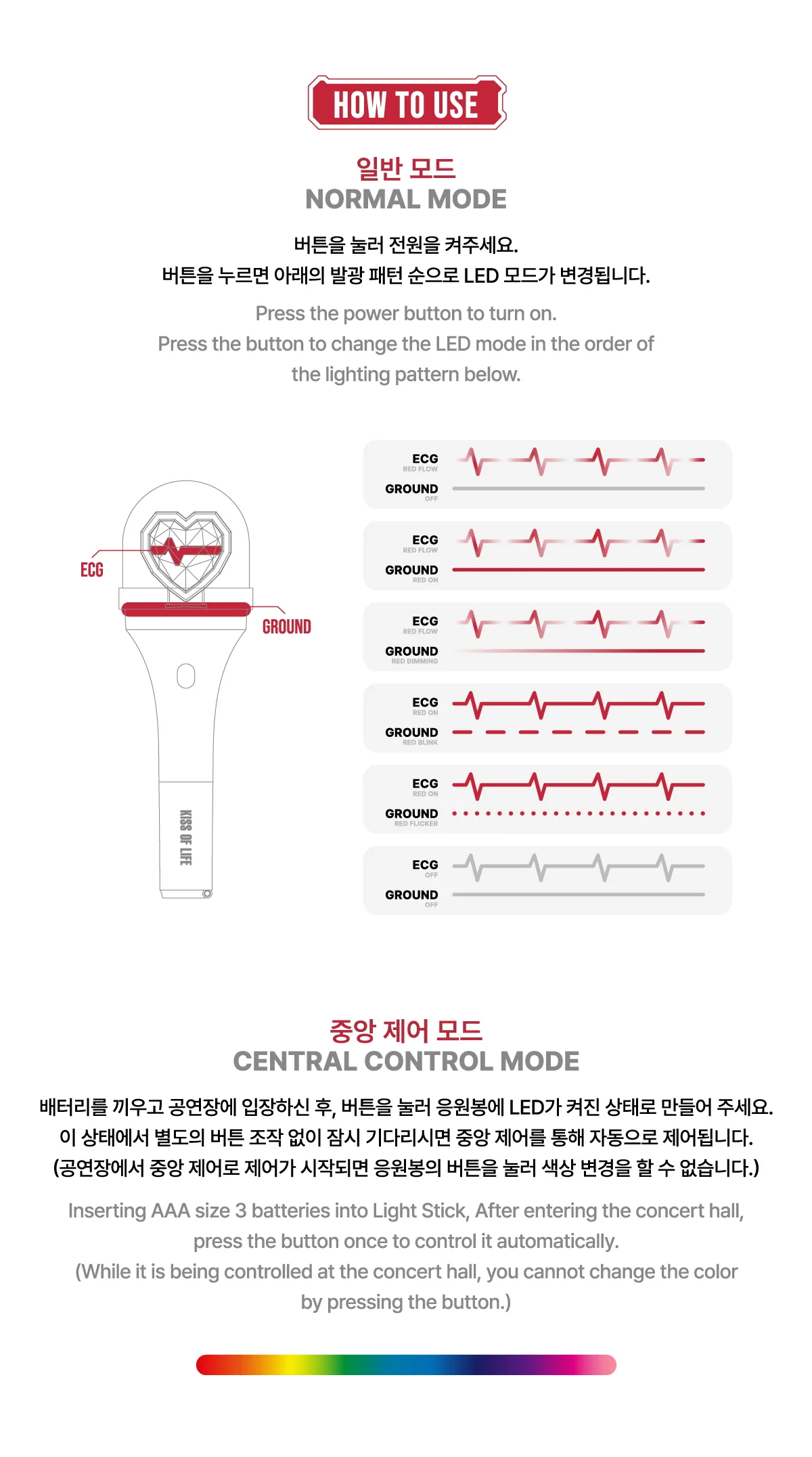 KISS OF LIFE - Official Light Stick - Image 4