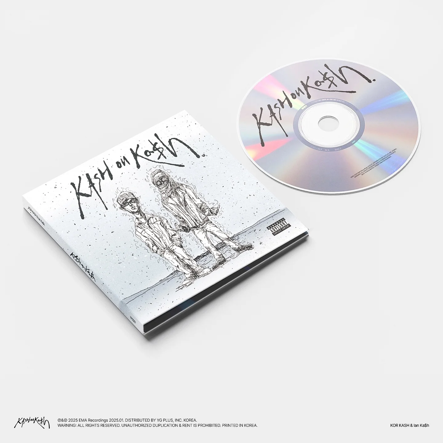 KOR KASH & Ian Ka$h - KASH on Ka$h CD