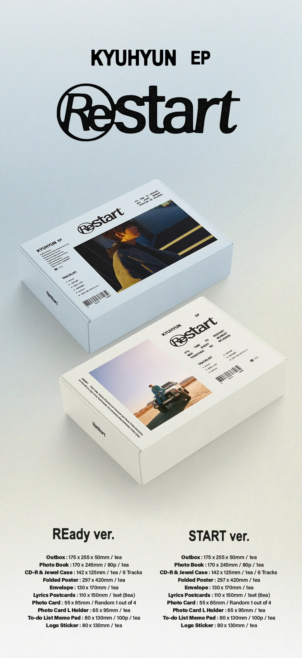 KYUHYUN - Restart EP Album - Image 2