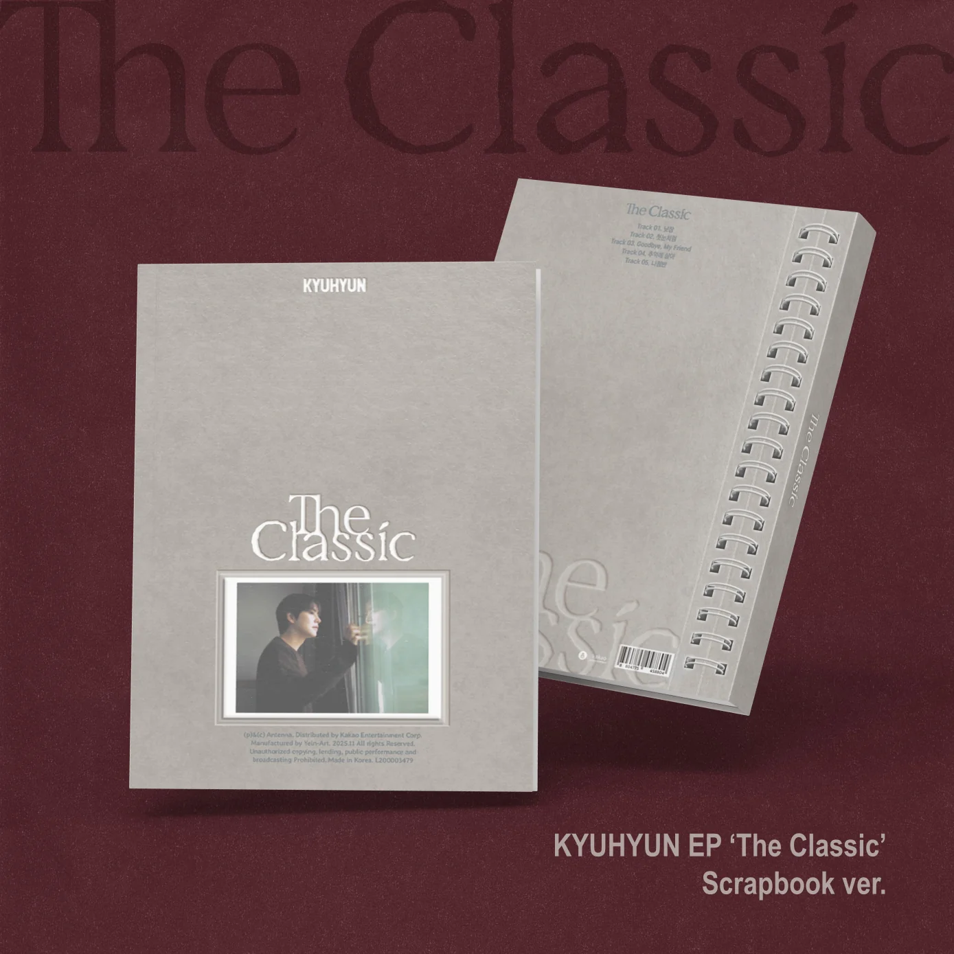 Kyuhyun - The Classic Scrapbook version CD