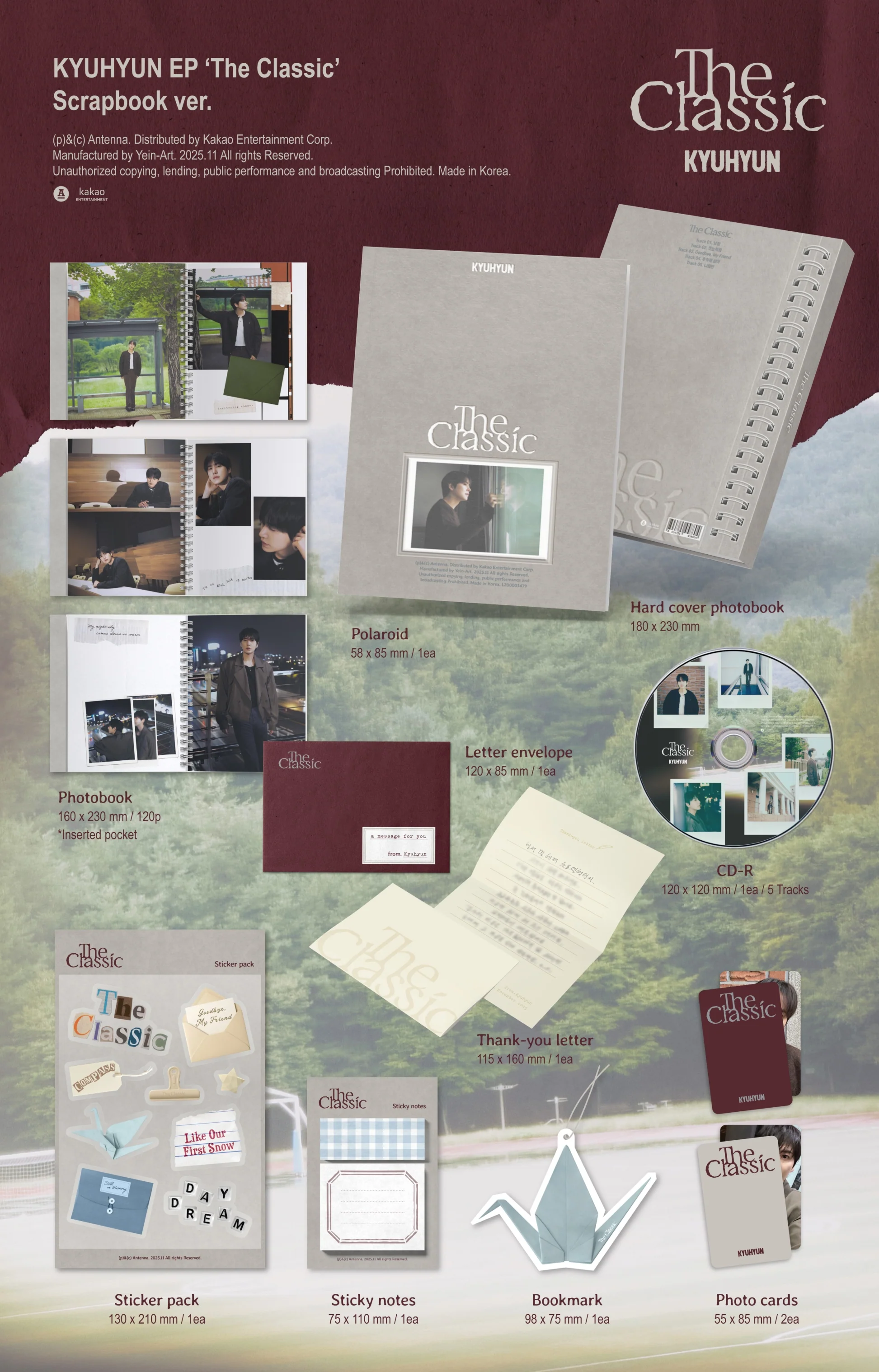 Kyuhyun - The Classic Scrapbook version CD - Image 3