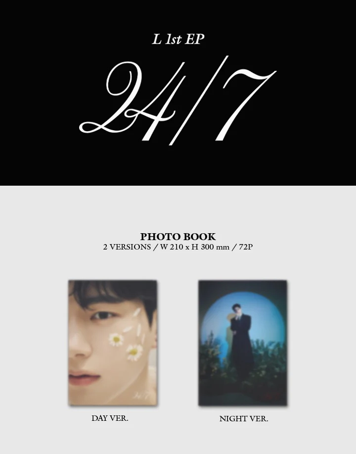 L Infinite KIM MYUNG SOO - 1st EP 24/7 CD - Image 2