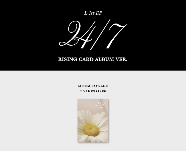 L Infinite KIM MYUNG SOO - 1st EP 24/7 Rising version - Image 2