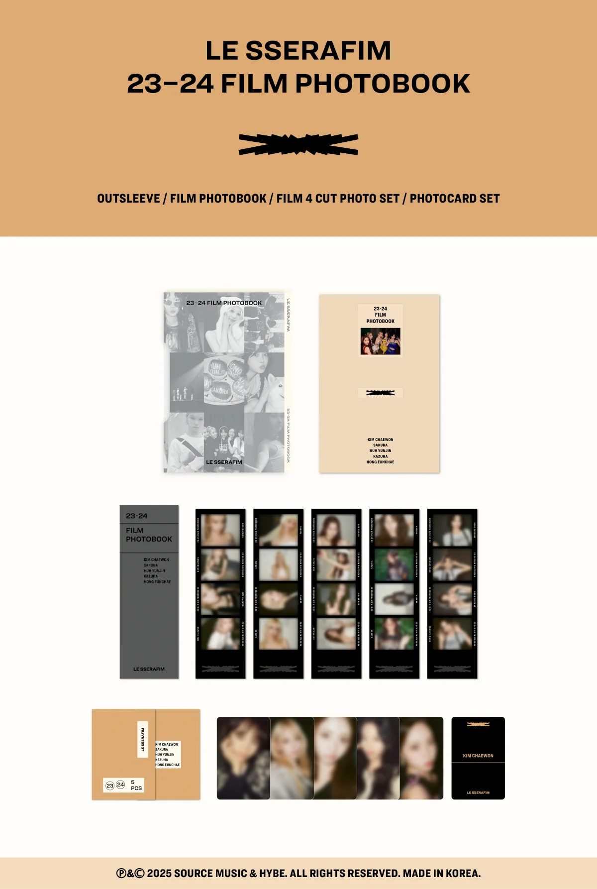 LE SSERAFIM 23-24 FILM PHOTOBOOK - Image 5
