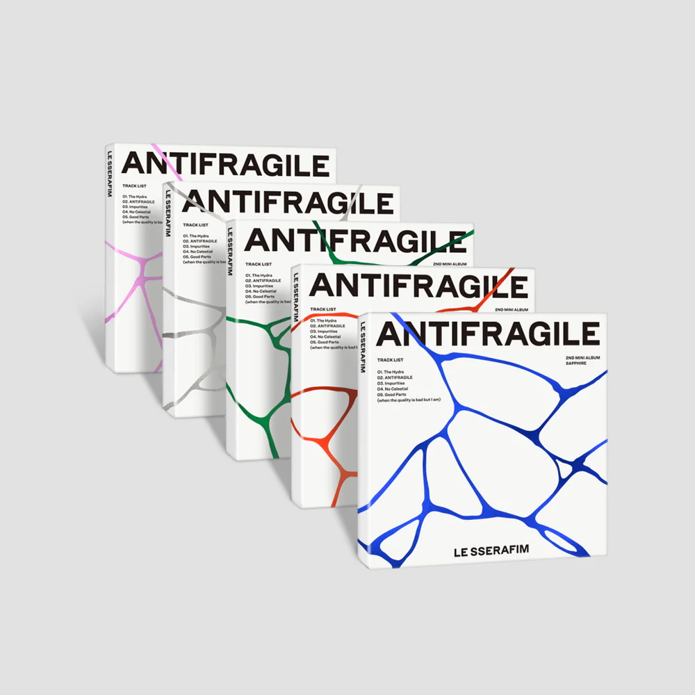 LE SSERAFIM - 2nd Mini Album ANTIFRAGILE (COMPACT Ver.) CD