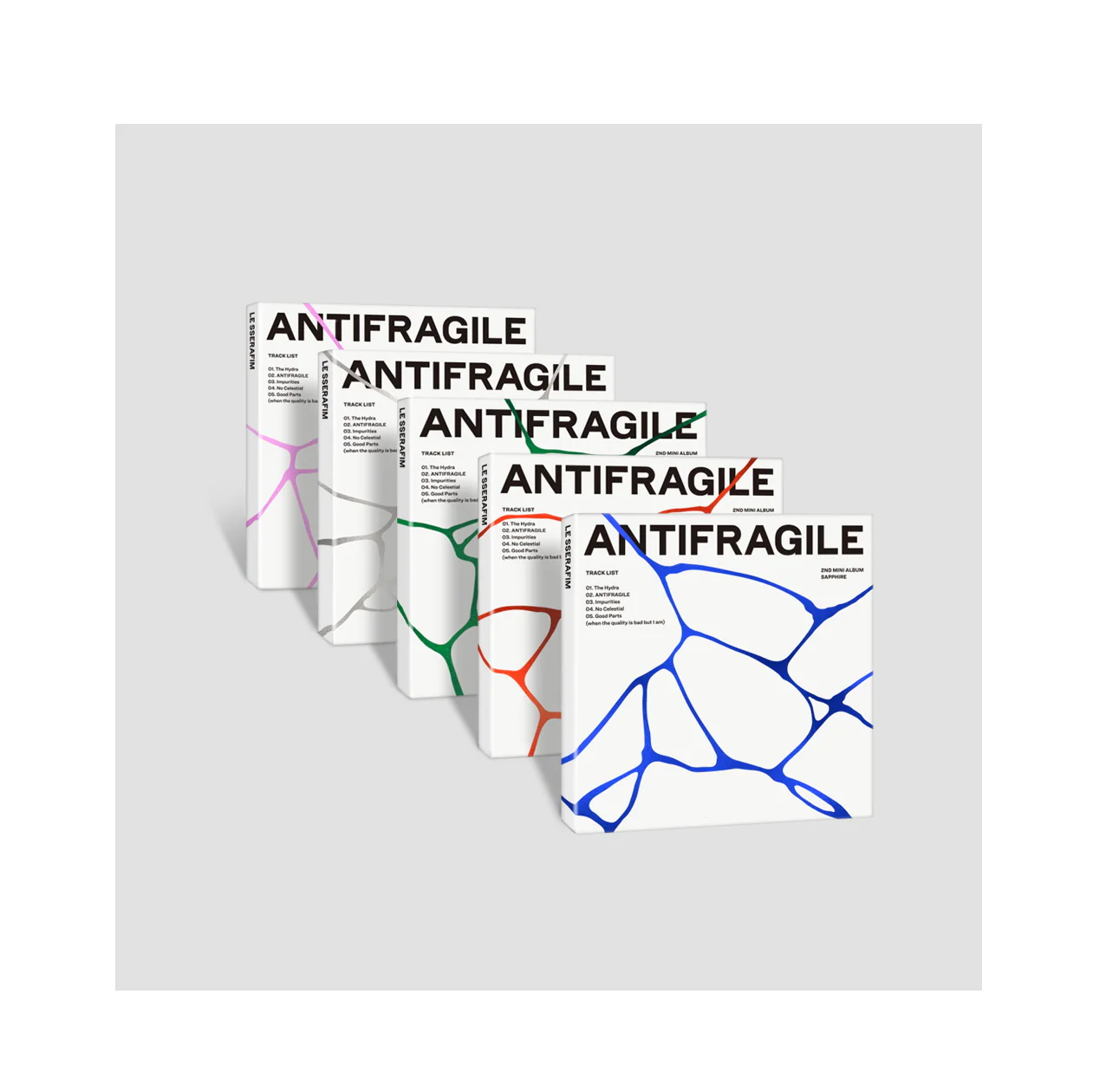 LE SSERAFIM - 2nd Mini Album ANTIFRAGILE (COMPACT Ver.) CD - Image 6