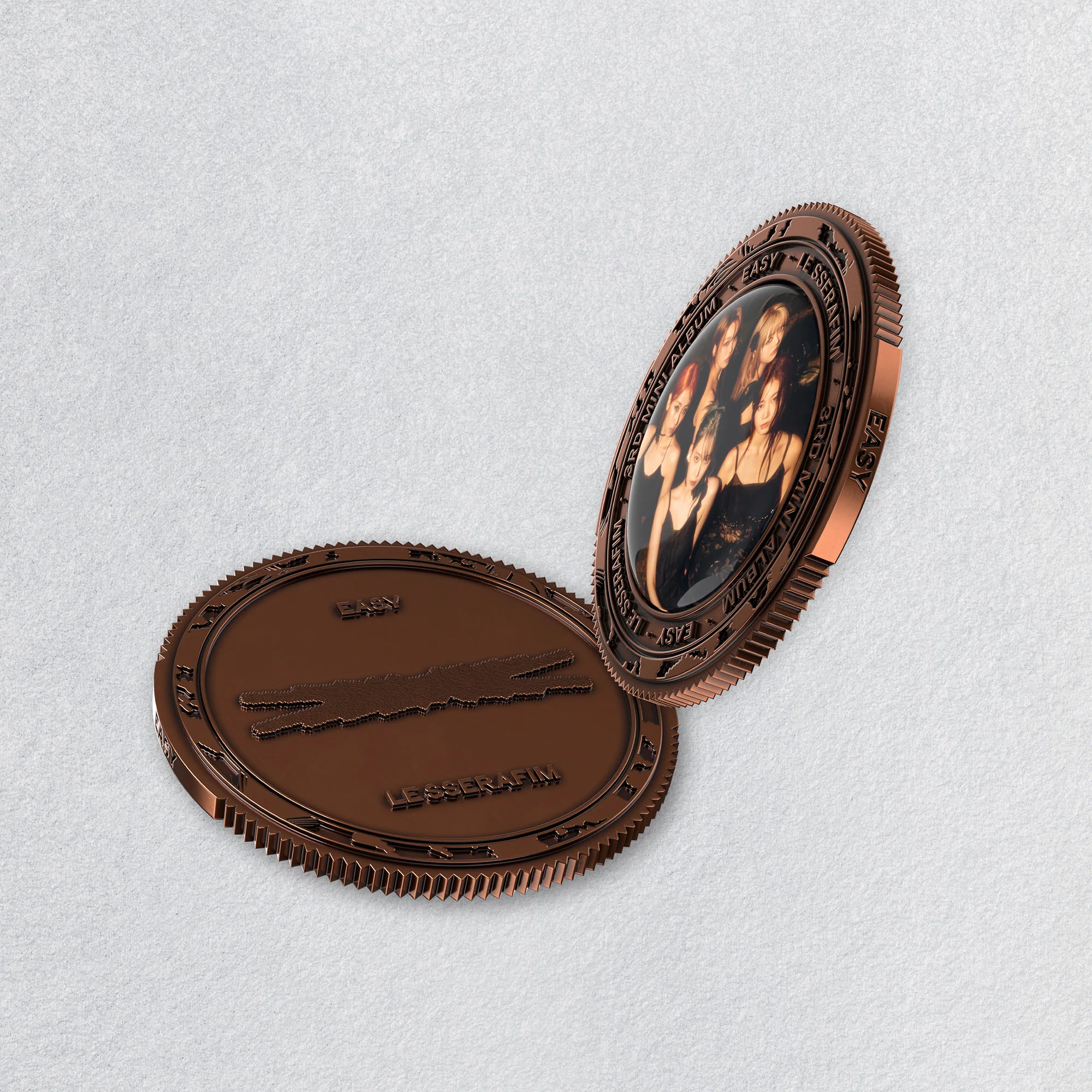 Le Sserafim - 3rd Mini Album EASY Sound Coin Ver.