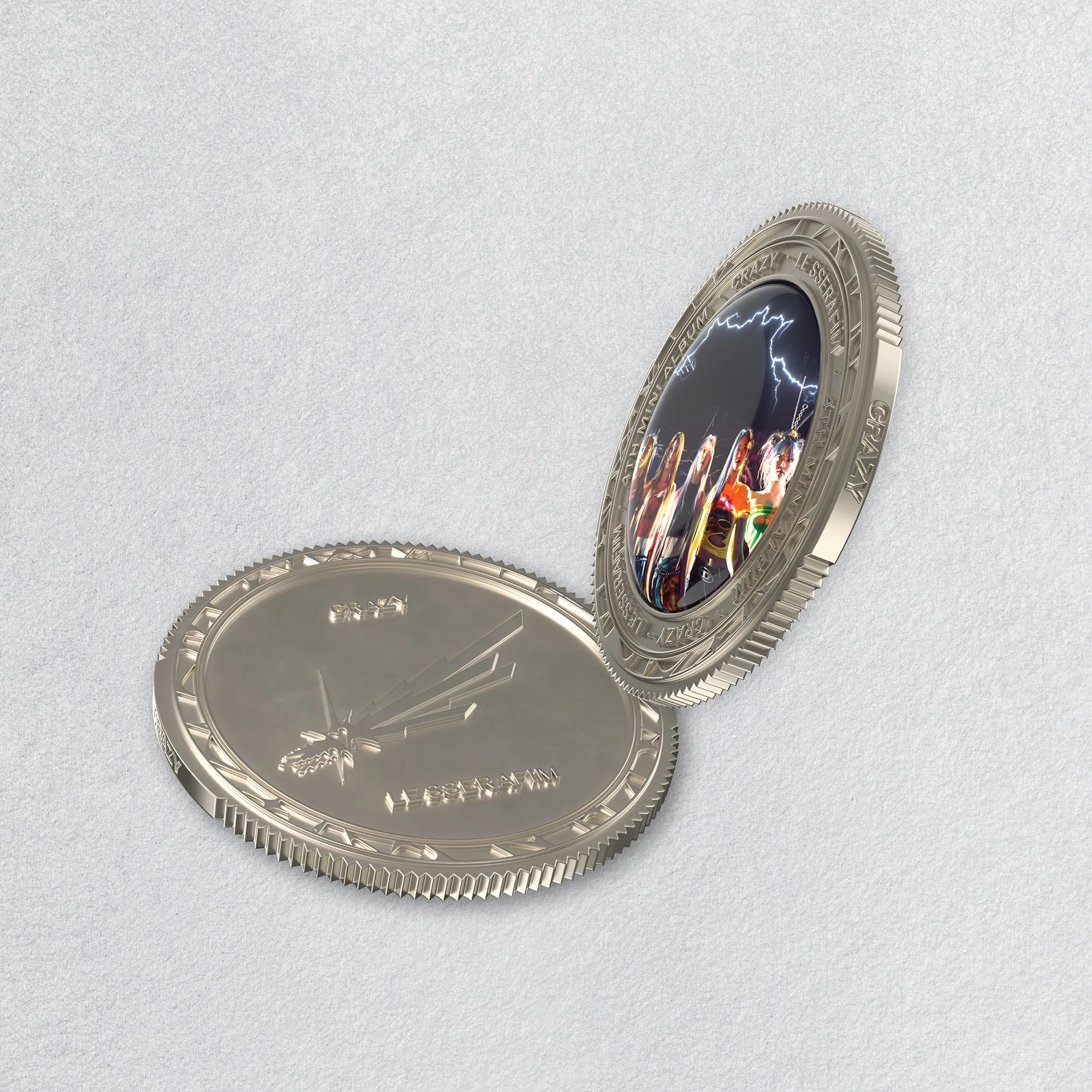Le Sserafim - 4th Mini Album CRAZY Sound Coin Ver.