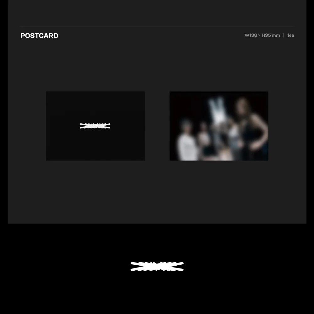 LE SSERAFIM - FEARLESS [Monochrome Bouquet ver.] 1st Mini Album+Extra Photocards Set - Image 5