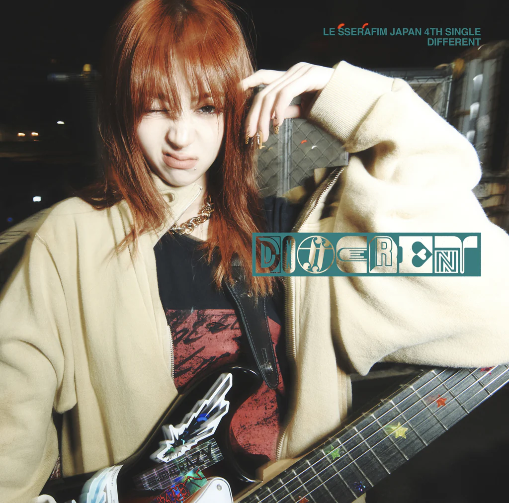 LE SSERAFIM - JAPAN 4th Single DIFFERENT [Solo Jacket Limited Edition] - Image 4