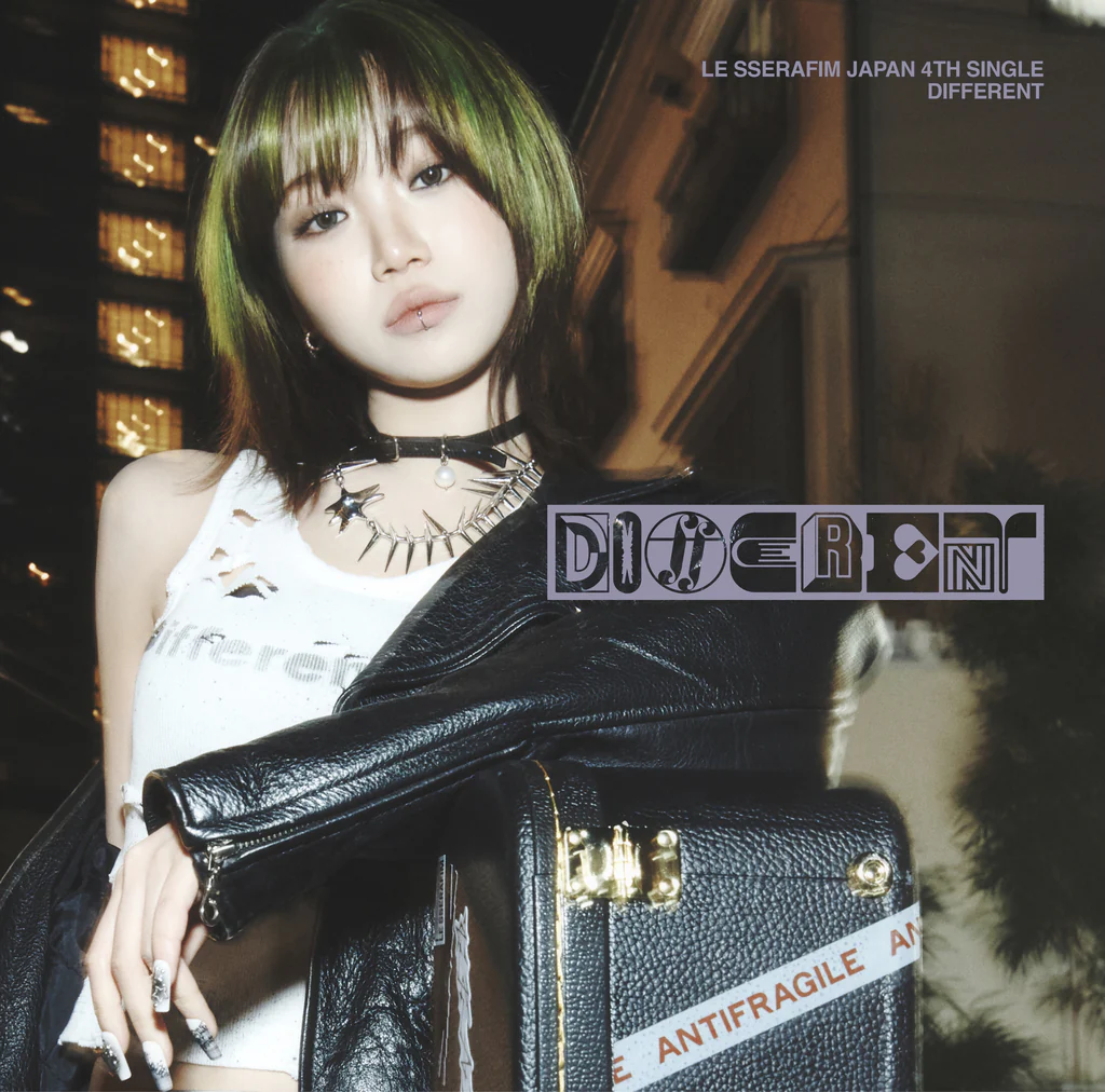 LE SSERAFIM - JAPAN 4th Single DIFFERENT [Solo Jacket Limited Edition] - Image 5