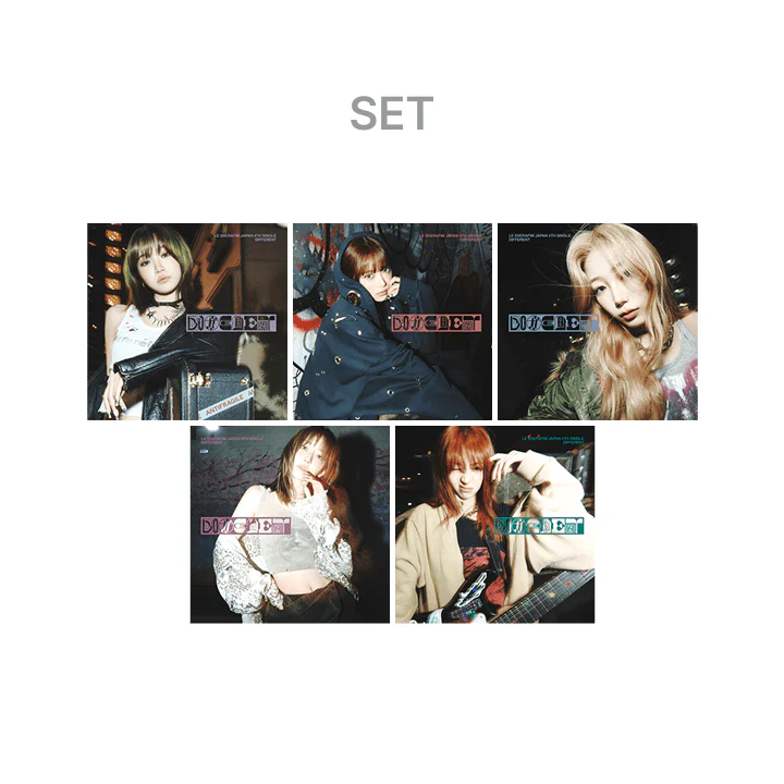 LE SSERAFIM - JAPAN 4th Single DIFFERENT [Solo Jacket Limited Edition] - Image 8