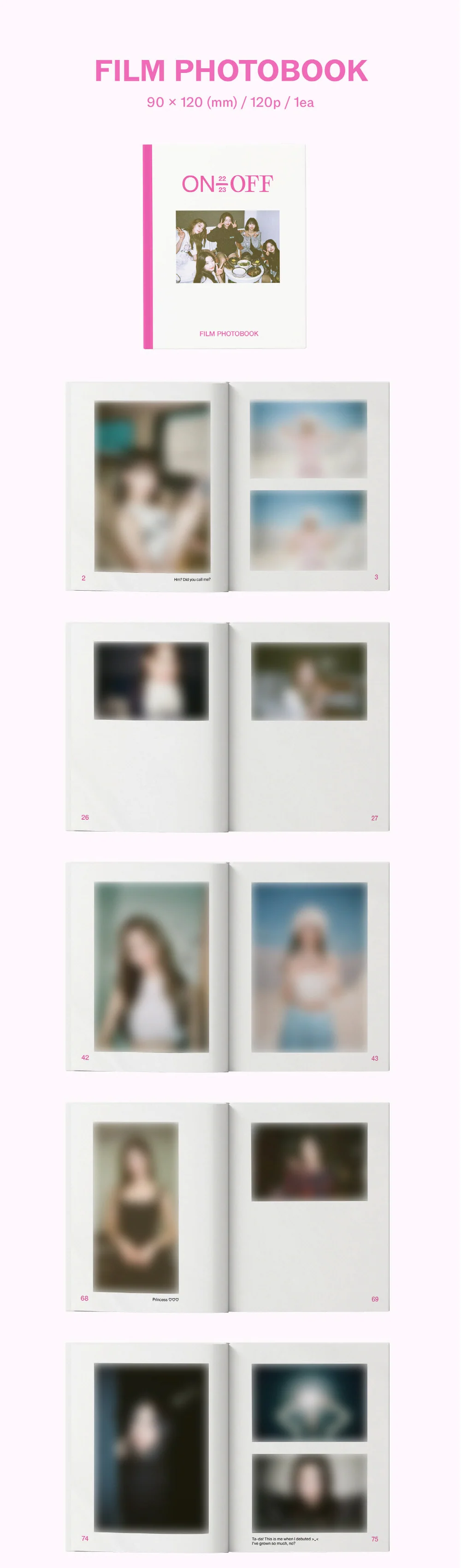 LE SSERAFIM ON-OFF 22-23 PHOTOBOOK SET - Image 7