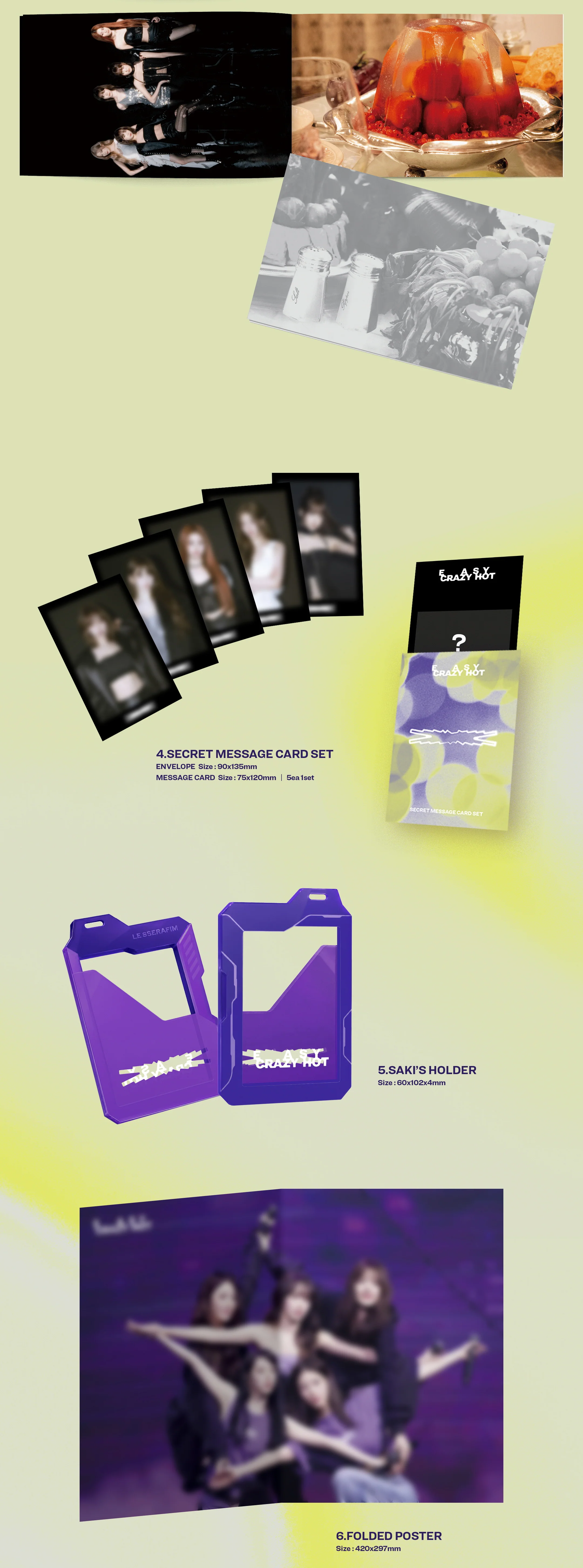 LE SSERAFIM  - TOUR 'EASY CRAZY HOT' ENCORE IN SEOUL DC Digital Code - Image 5