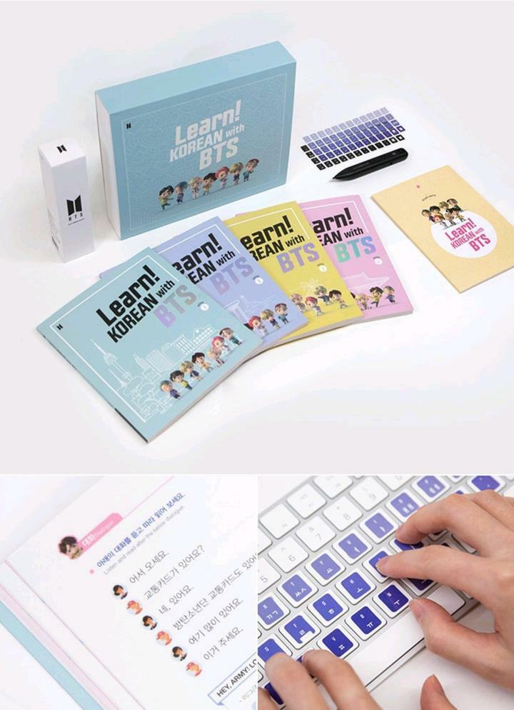 Learn! Korean with BTS Official 4 Books + Speaking Pen Package - Image 5