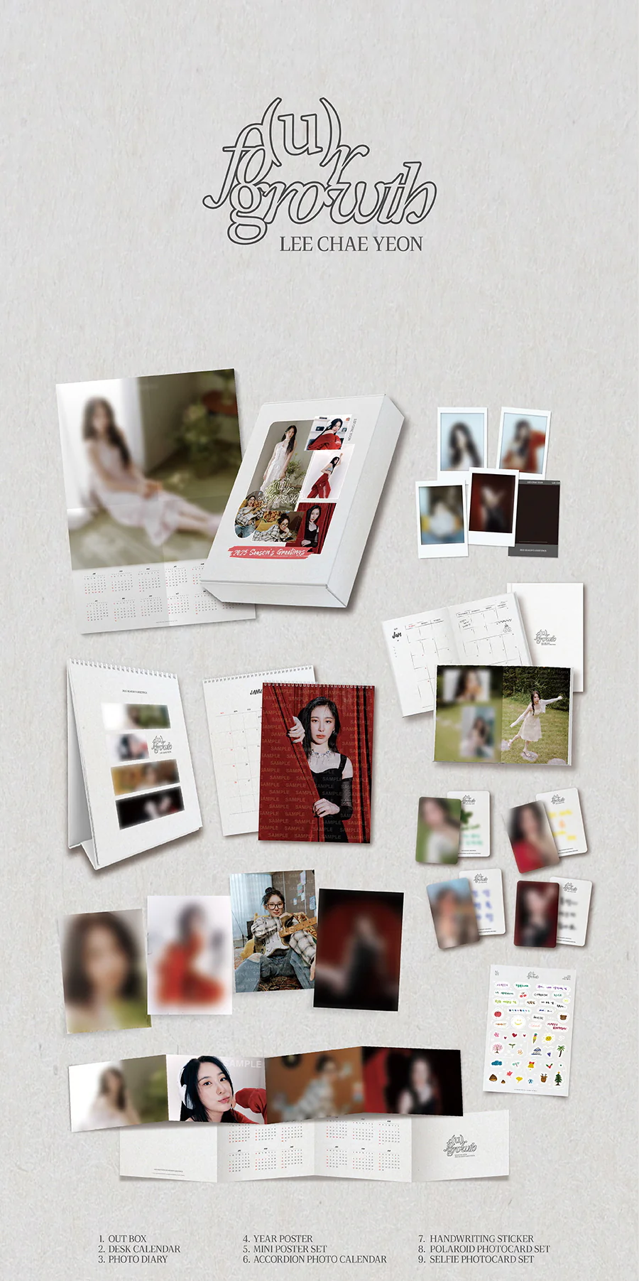 Lee Chae Yeon 2025 Season's Greetings Four Growth - Image 2