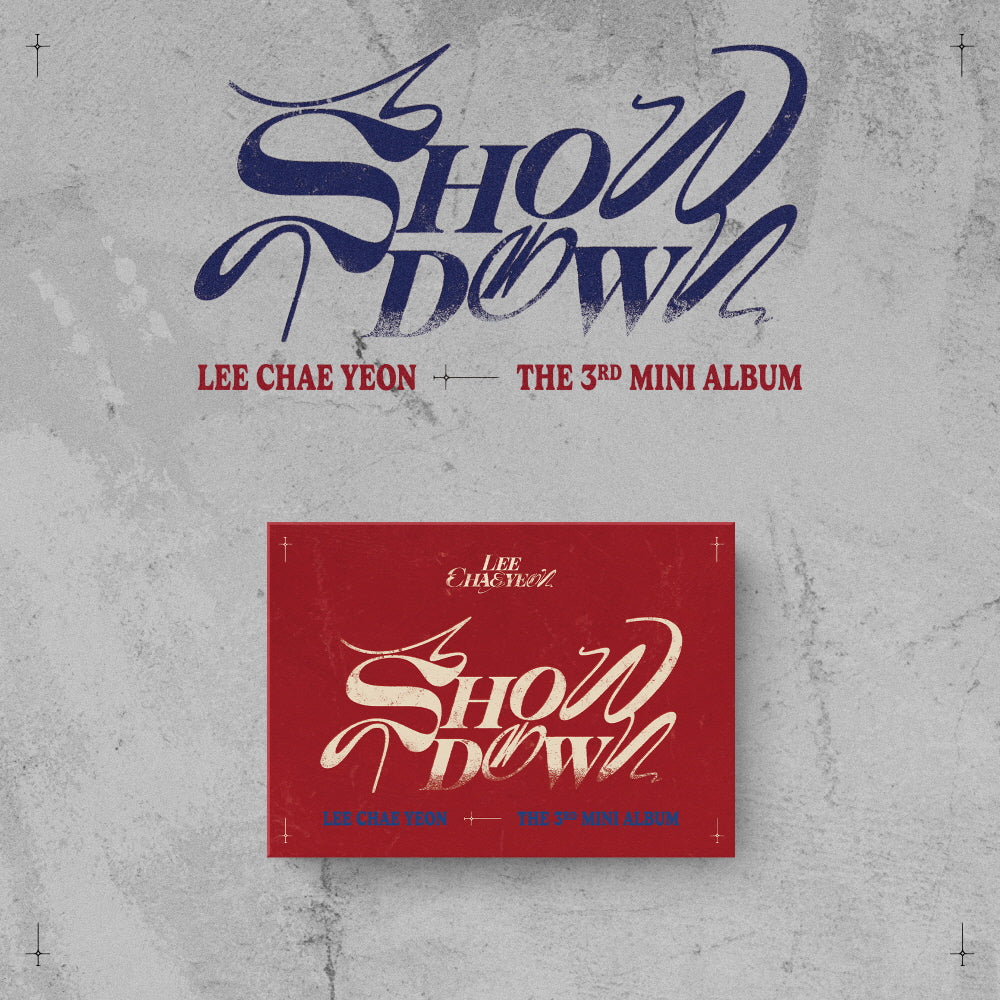 LEE CHAE YEON - 3rd Mini Album SHOWDOWN [Poca Ver.]