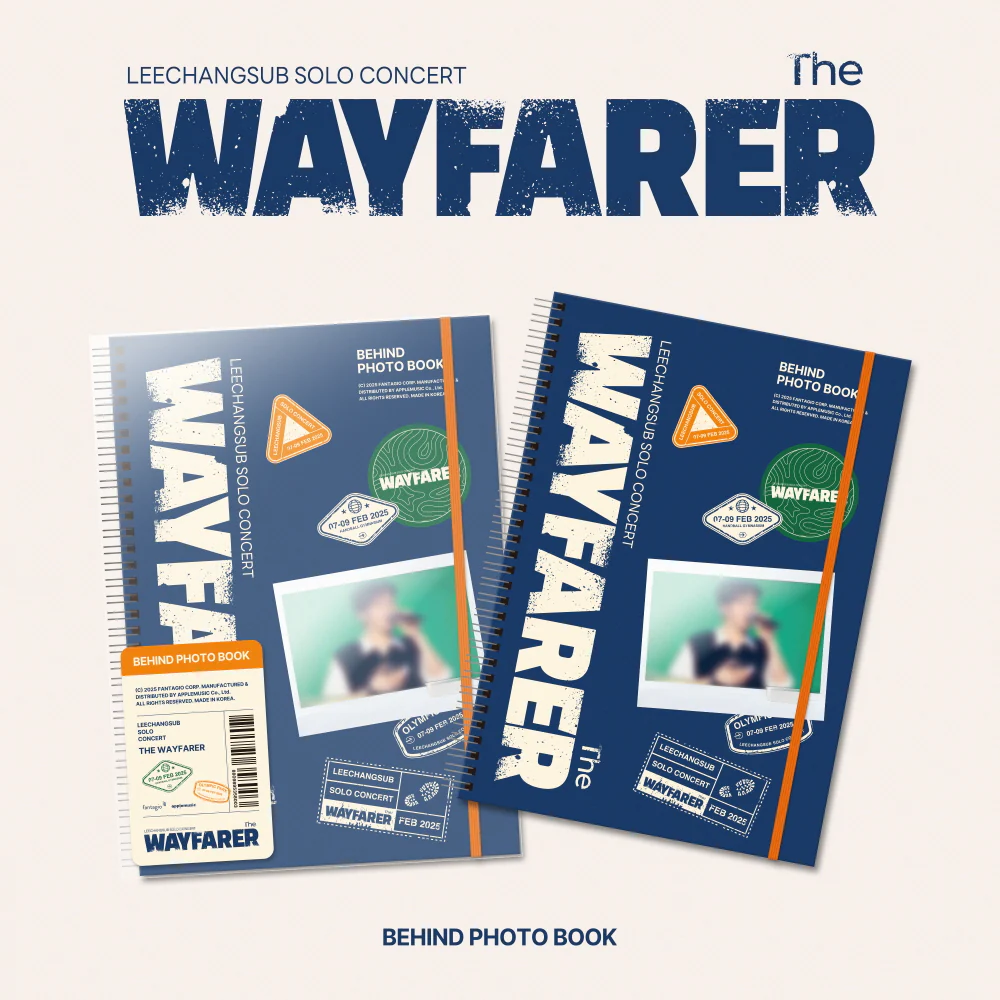 LEE CHANGSUB 2025 SOLO CONCERT [The Wayfarer] ENCORE BEHIND PHOTO BOOK