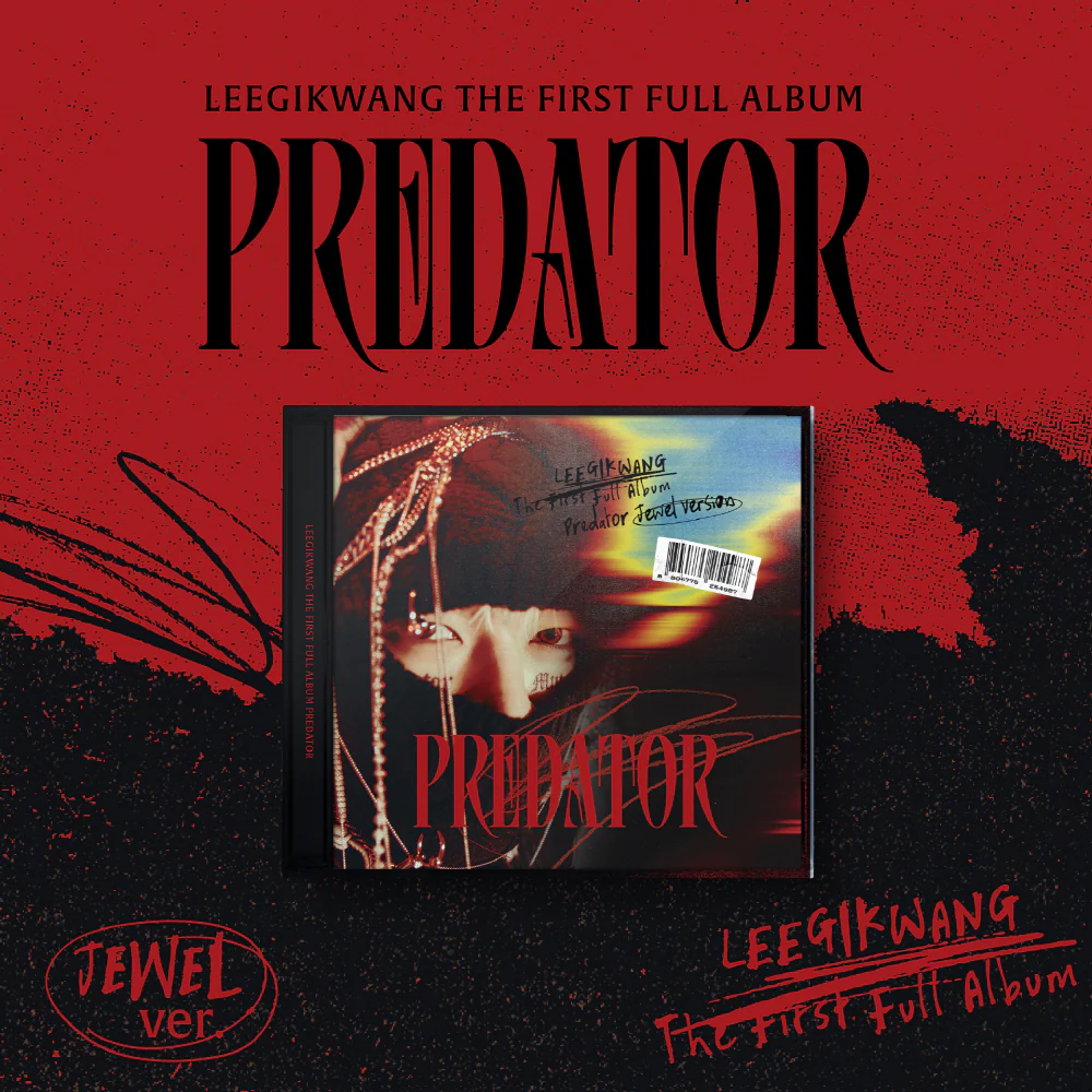 LEE GI KWANG - Vol.1 Predator(JEWEL ver.) CD