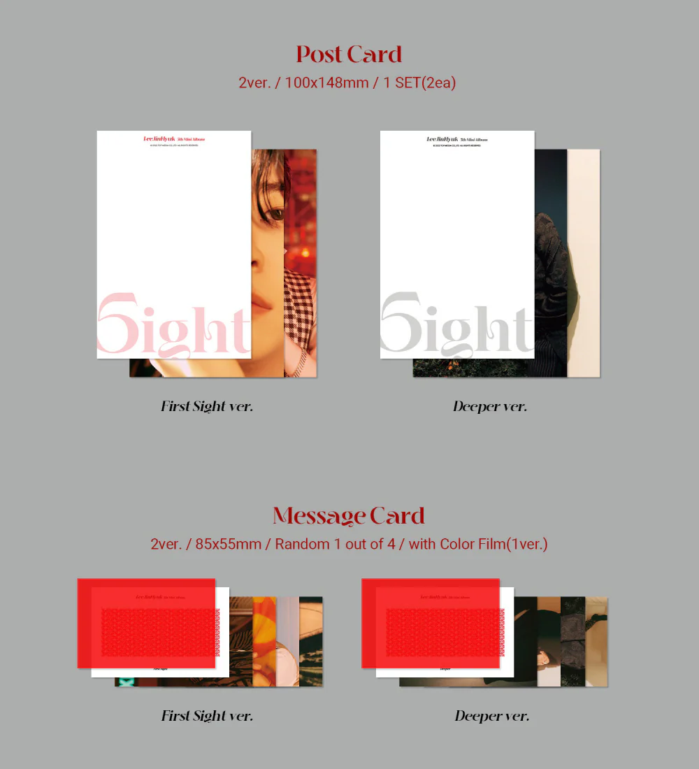 LEE JIN HYUK - 5th Mini Album [5IGHT] - Image 4