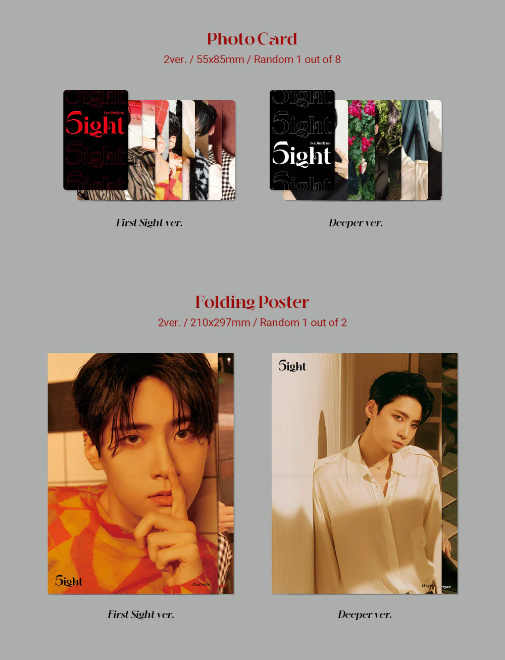 LEE JIN HYUK - 5th Mini Album [5IGHT] - Image 5