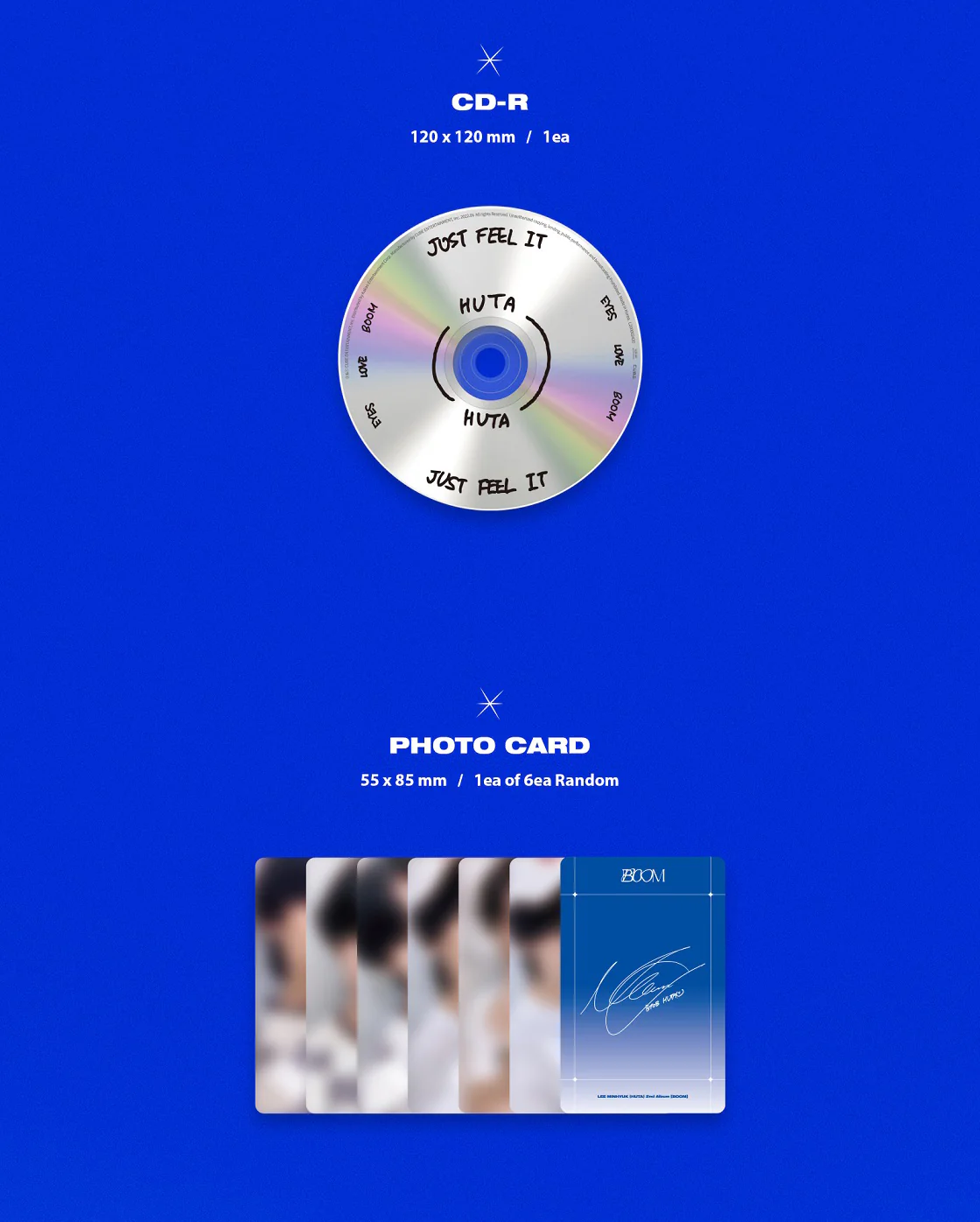LEE MIN HYUK HUTA - BOOM (Jewel case) CD - Image 4