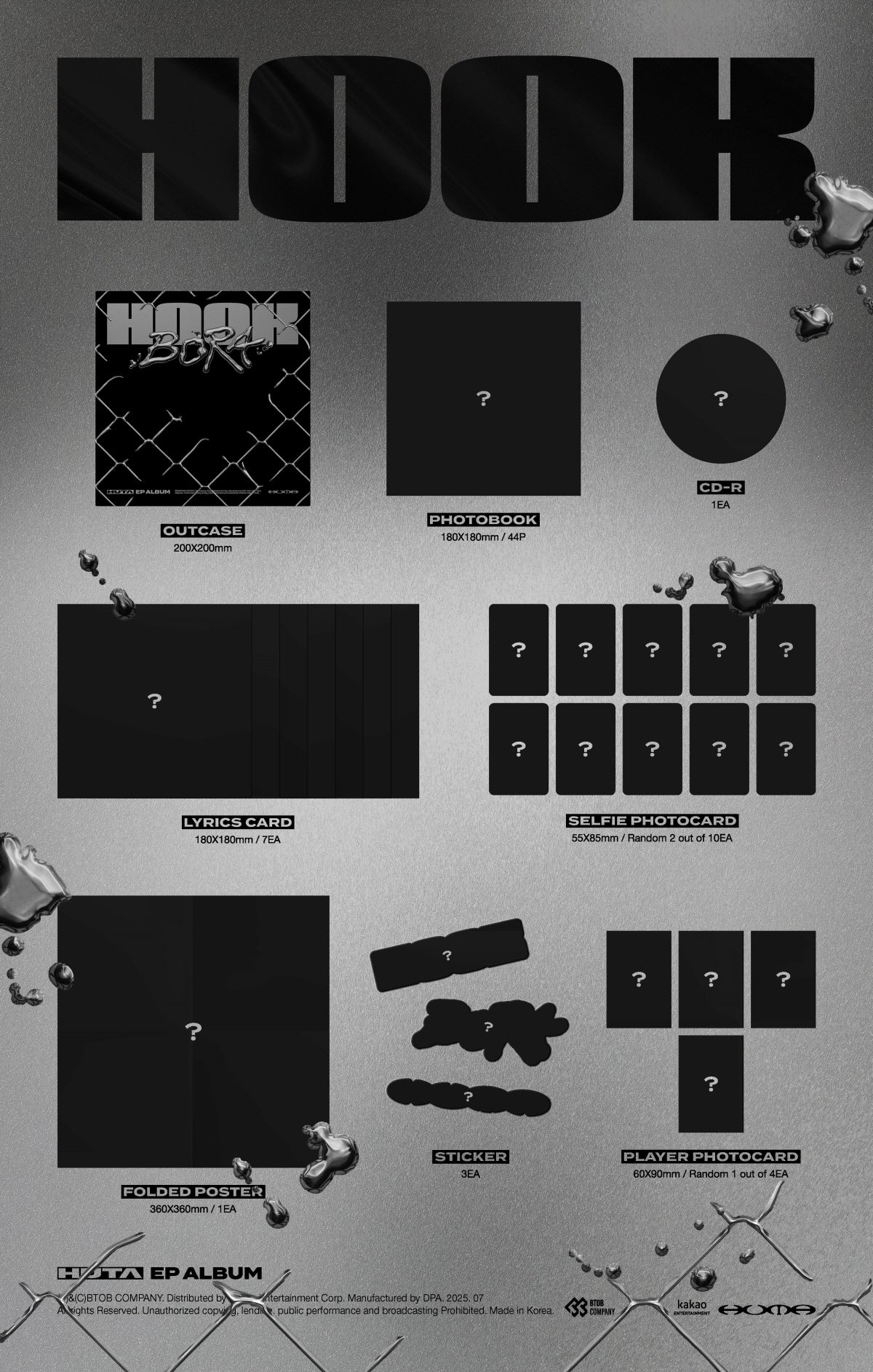 LEE MINHYUK HUTA - HOOK EP Album - Image 2