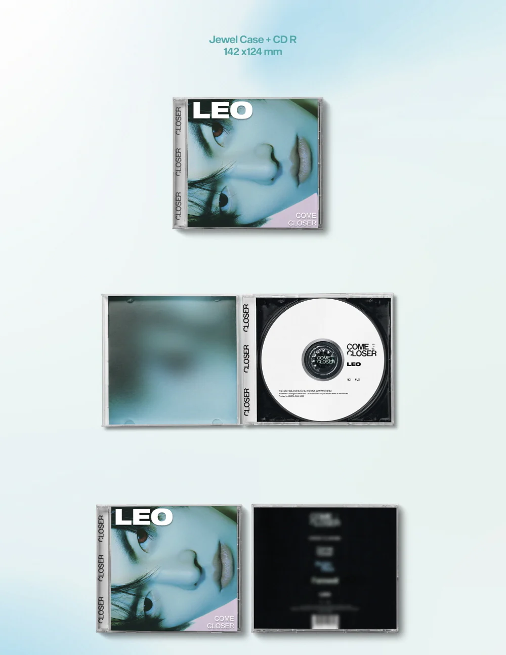 LEO - COME CLOSER EP Album - Image 3