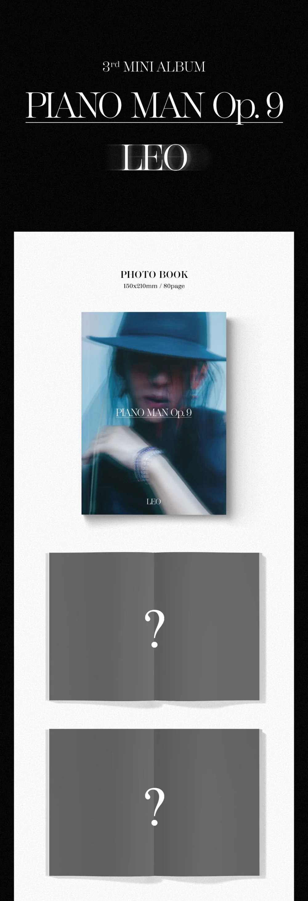 LEO - Piano man Op. 9 (3rd Mini Album) - Image 2