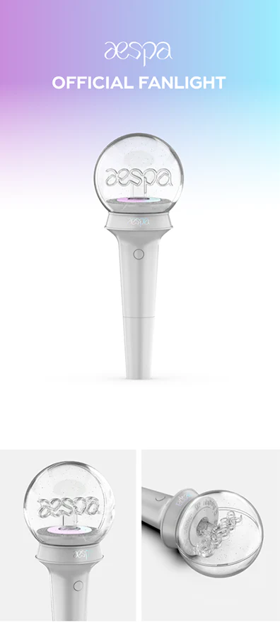 [Light Stick] aespa - Official Fanlight Light Stick + 1 Random Photocard - Image 3