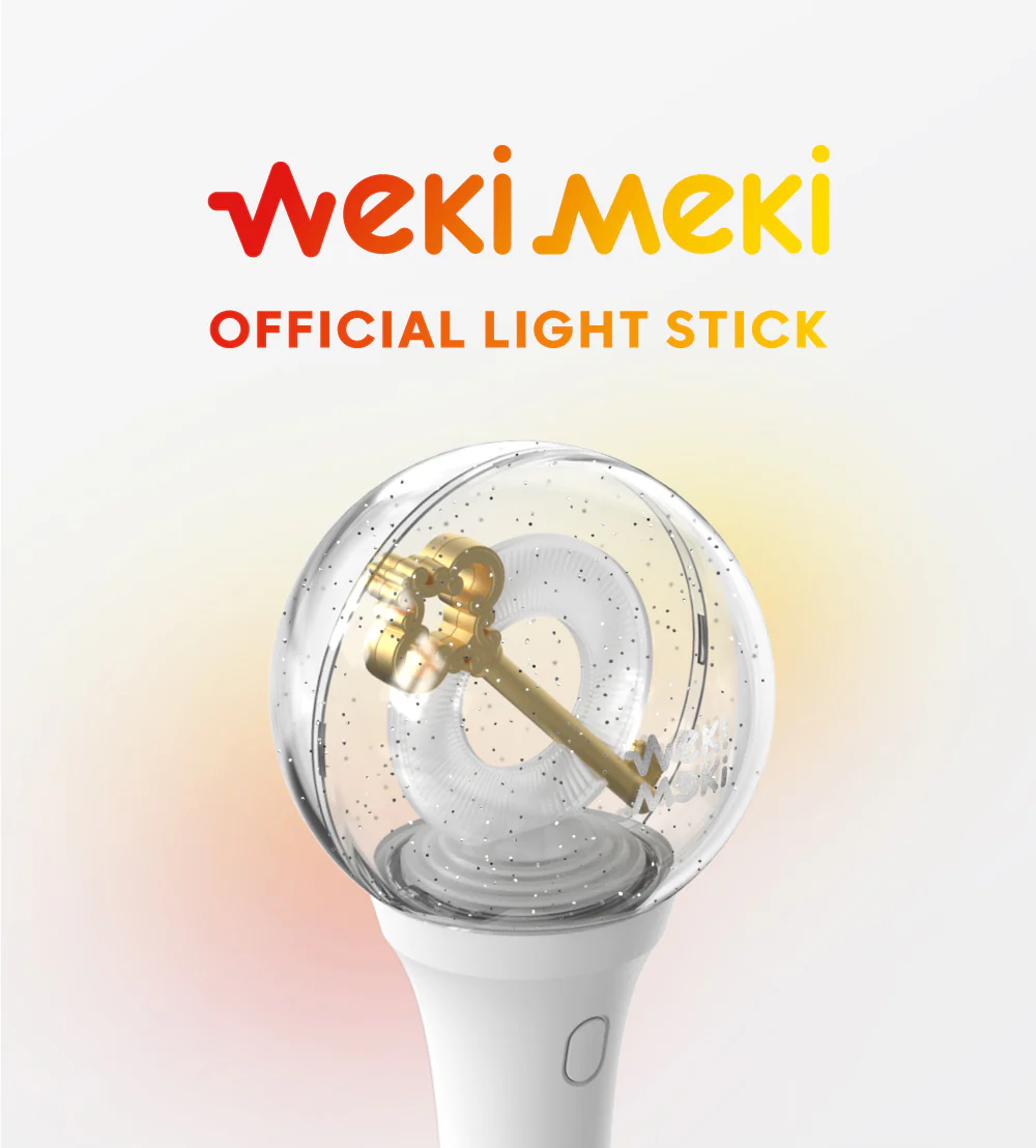 [Light Stick] WEKI MEKI - OFFICIAL LIGHT STICK FANLIGHT KI-LING + POB PHOTOCARD SET - Image 3