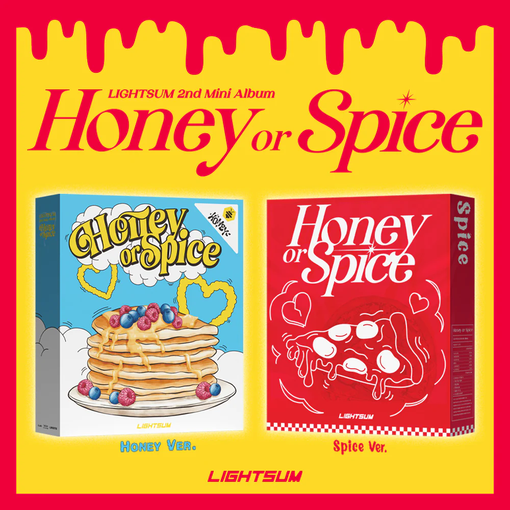 LIGHTSUM - Honey or Spice (2nd Mini Album) CD