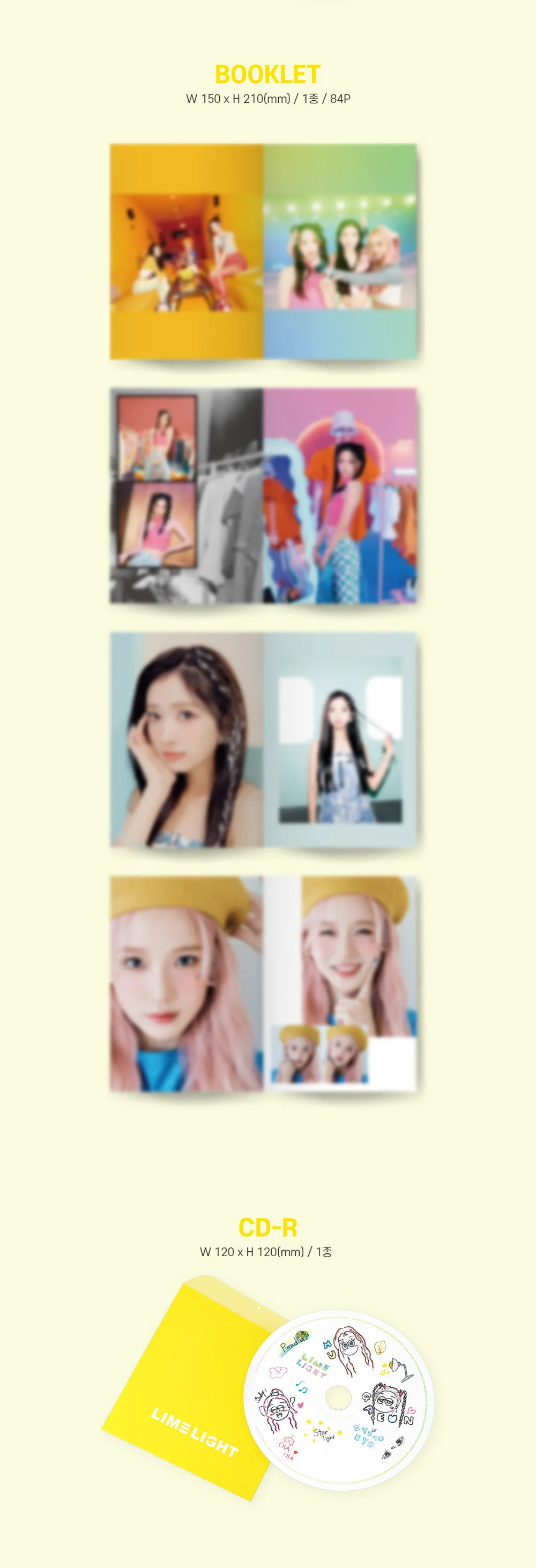LIMELIGHT - Pre Debut EP Album [LIMELIGHT] - Image 3