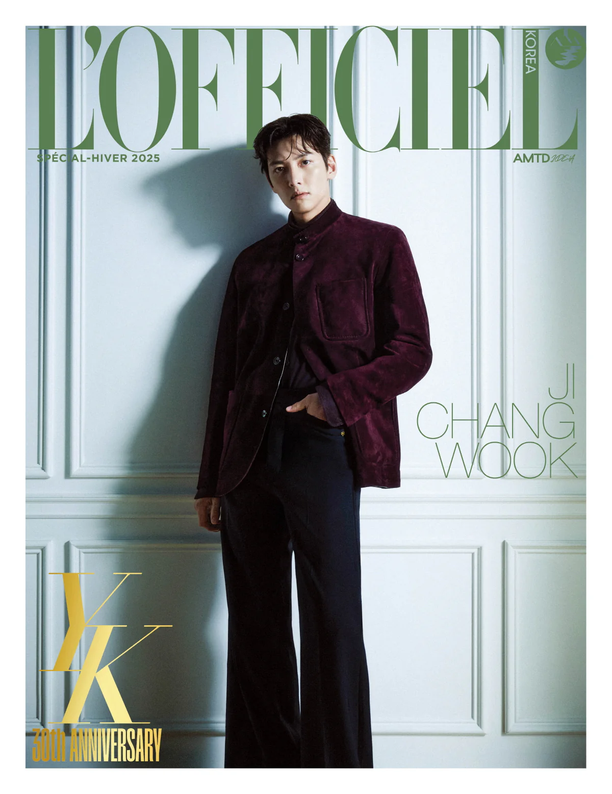 L'officiel Hommes SPECIAL-HIVER Magazine Korea 2025 Ji Chang Wook - Image 3