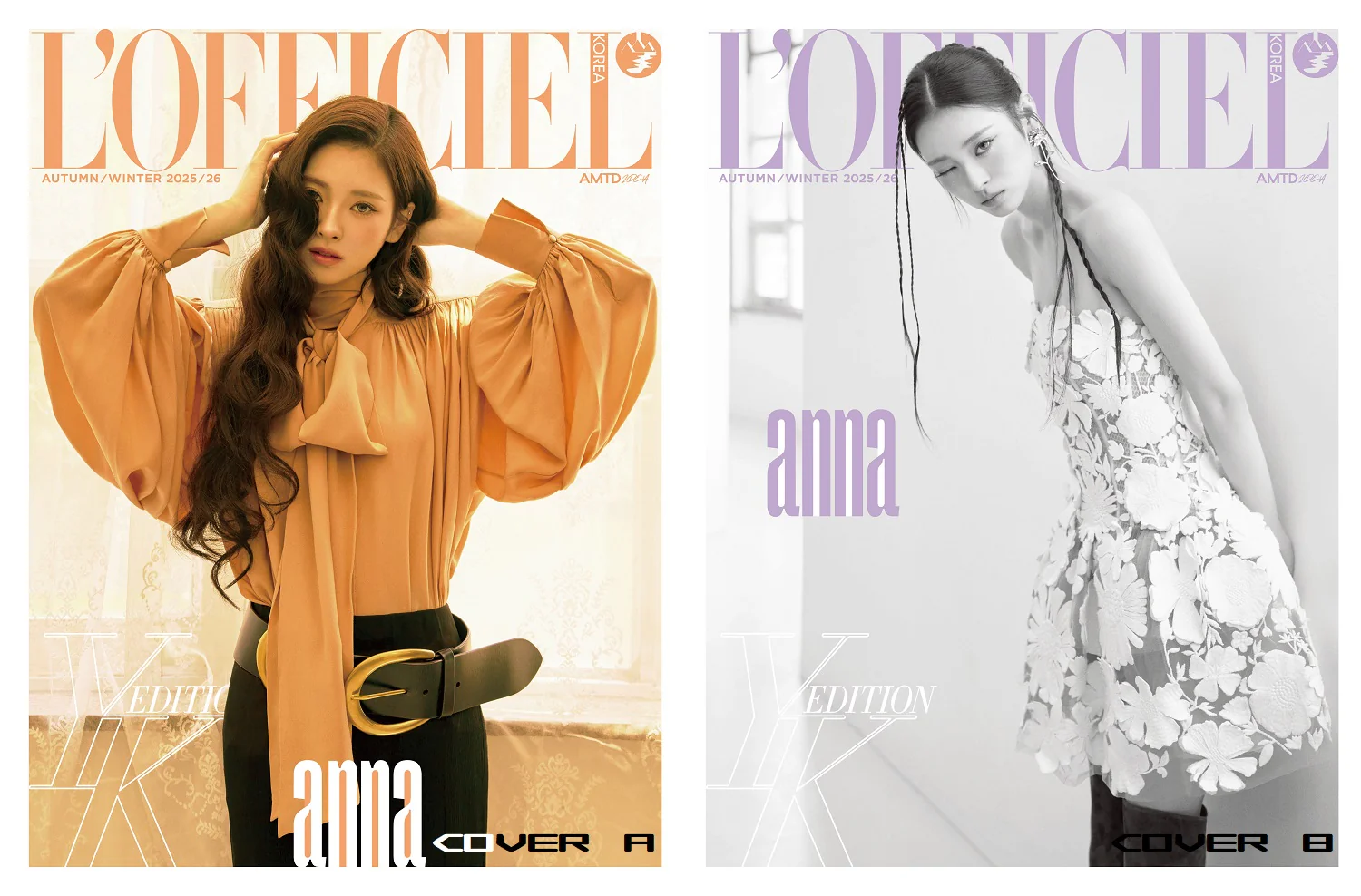 L'officiel Korean Magazine Autumn/Winter 2025 Anna meovv