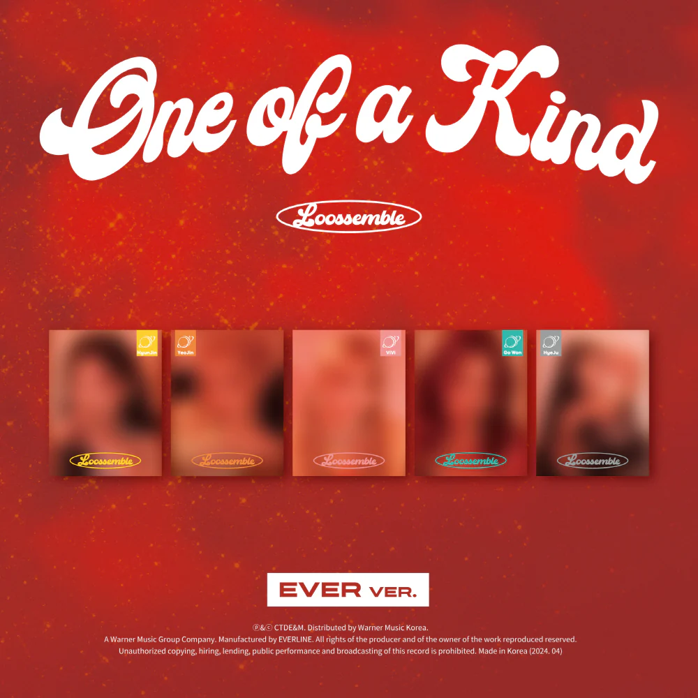 Loossemble - 2nd Mini Album One of a Kind [EVER MUSIC ALBUM Ver.]
