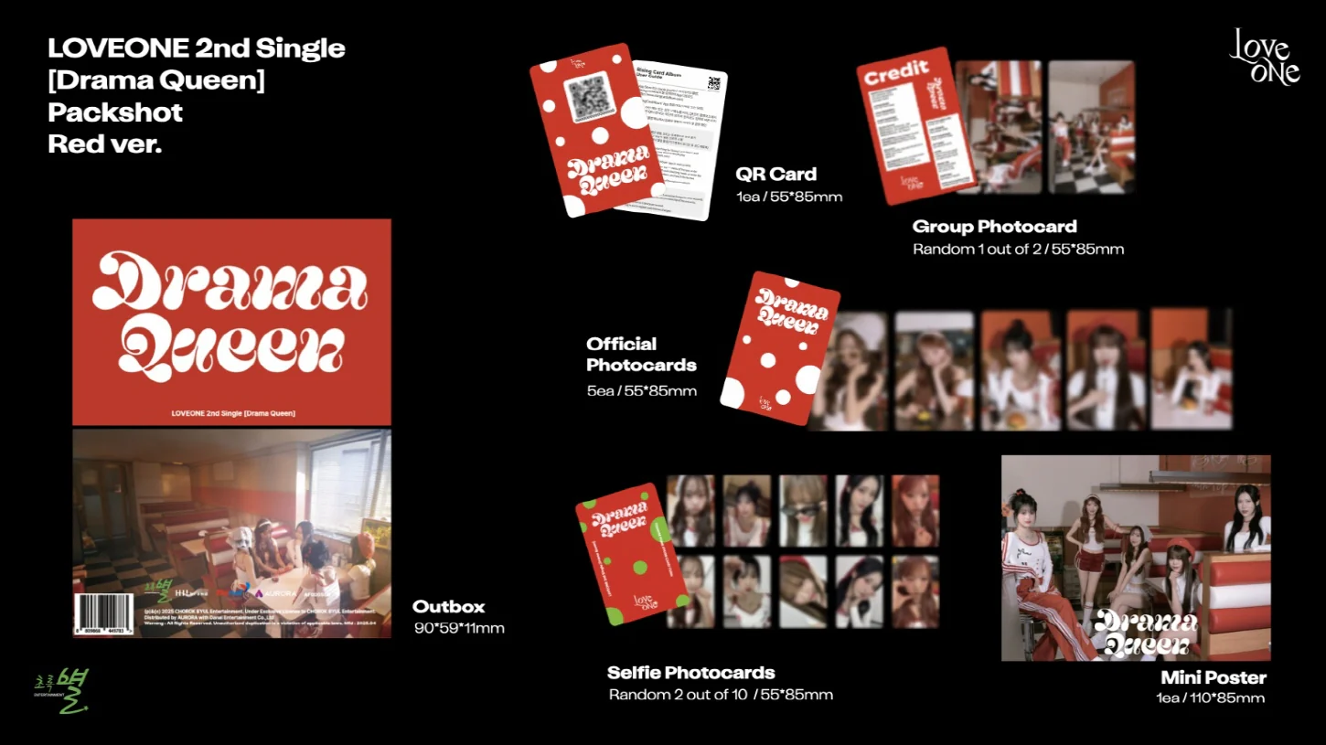 LOVEONE - Drama Queen (2nd Single Album) - Image 3