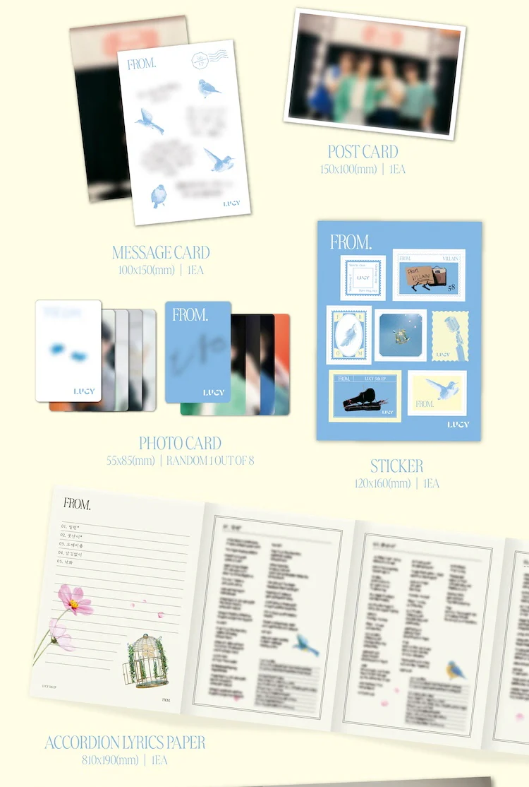 LUCY - FROM. (5th Mini Album) - Image 4