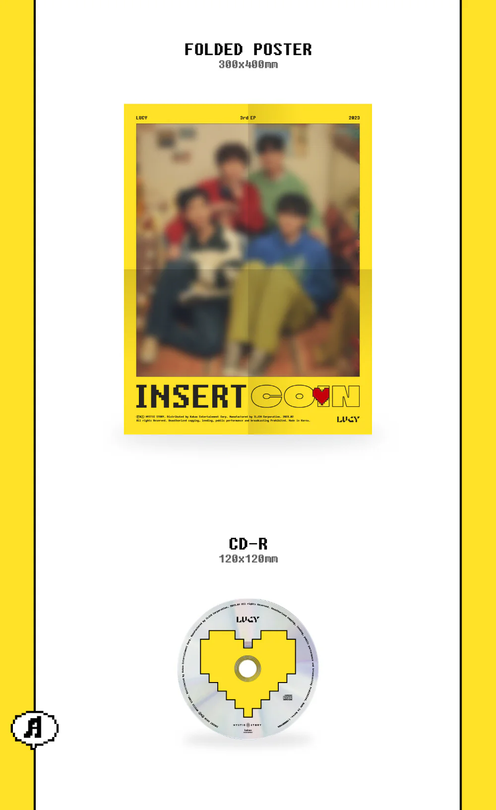 LUCY - Insert Coin (3rd EP Album) - Image 3