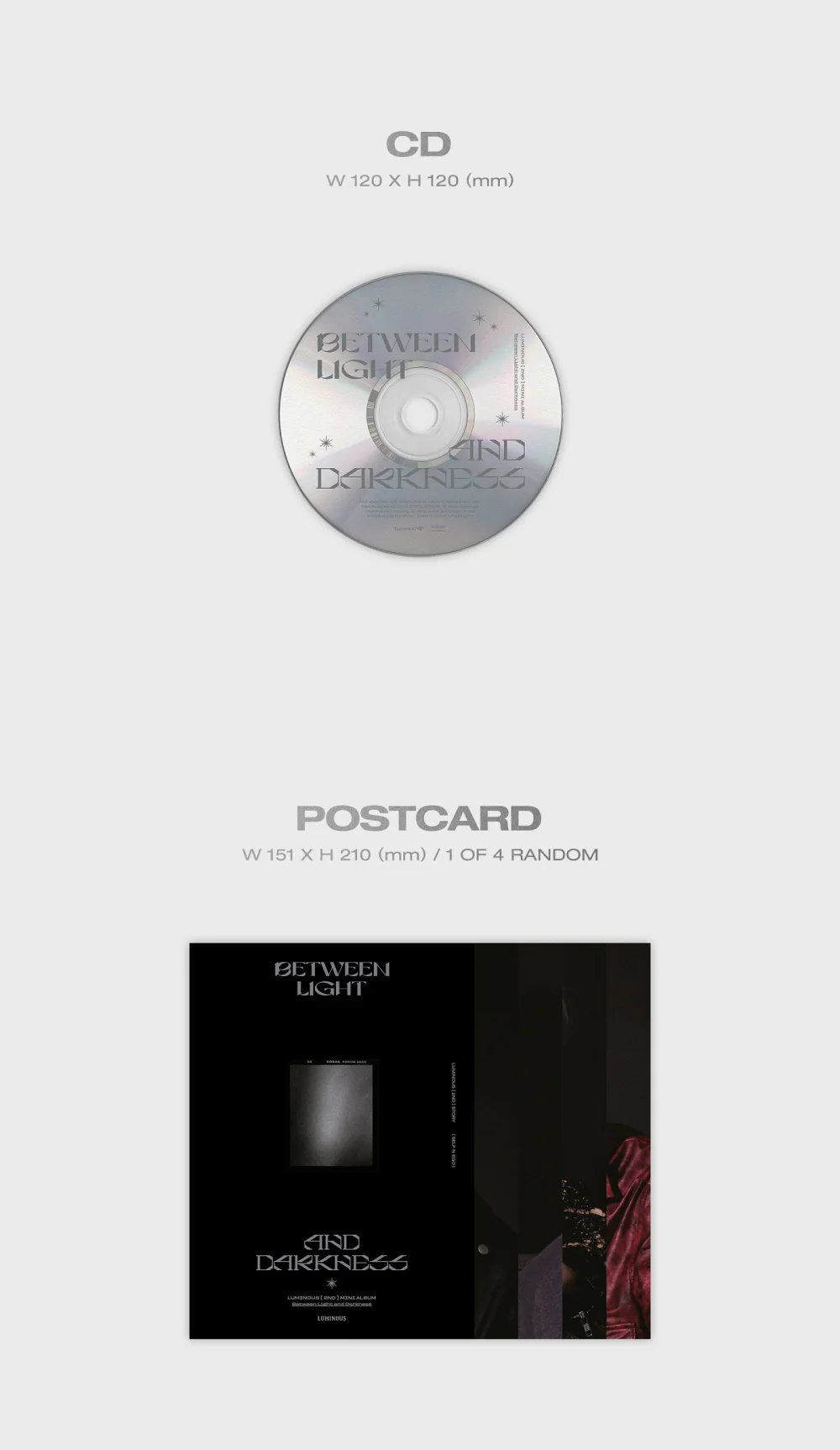 LUMINOUS - Self n Ego (2nd Mini Album) Album - Image 3