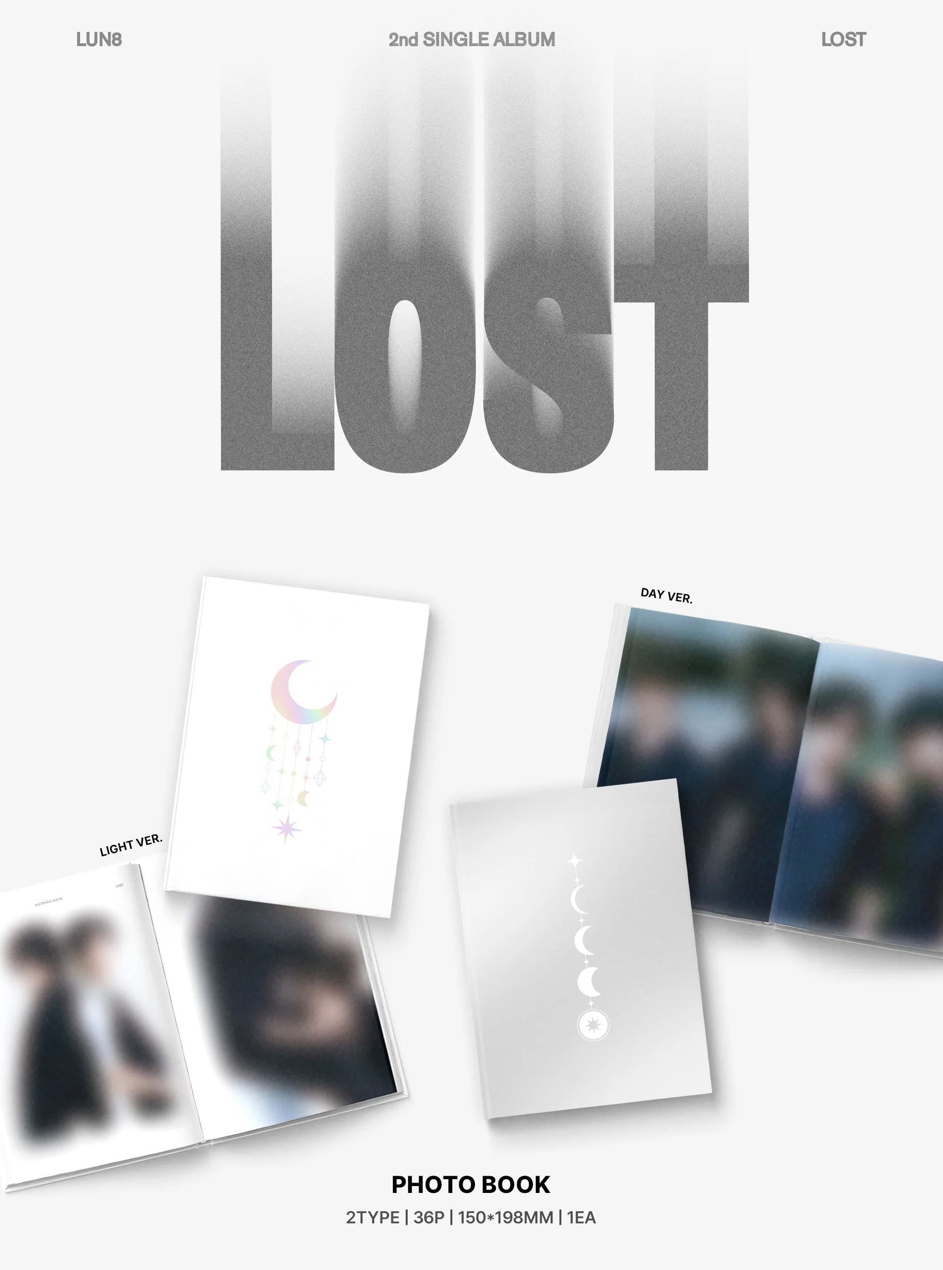 Lun8 - 2nd Single Album Lost Meta Album version Platform - Image 3