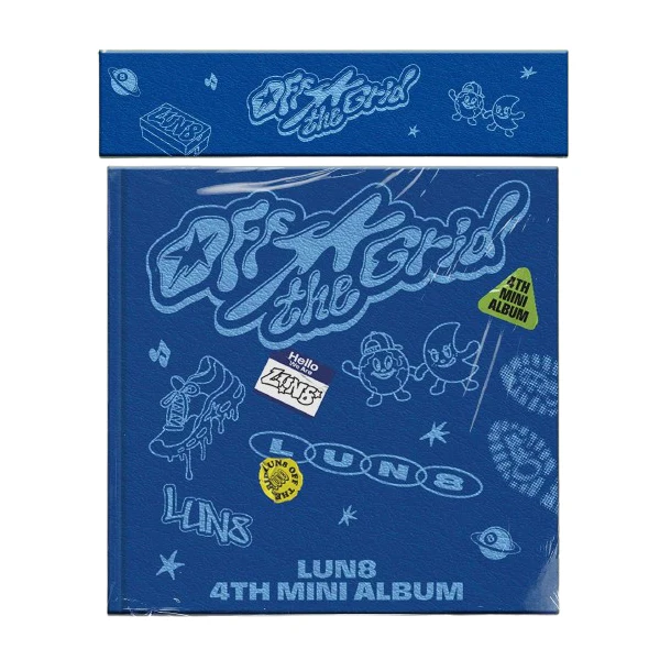 LUN8 - 4th Mini Album Off the Grid CD - Image 5