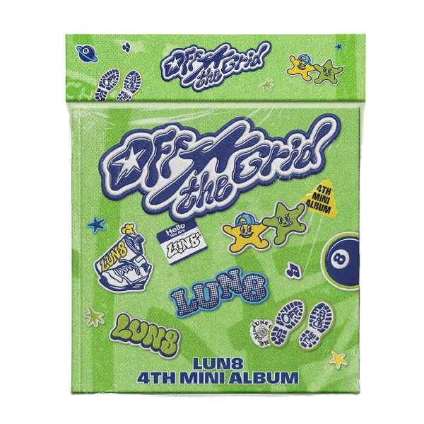 LUN8 - 4th Mini Album Off the Grid CD - Image 6