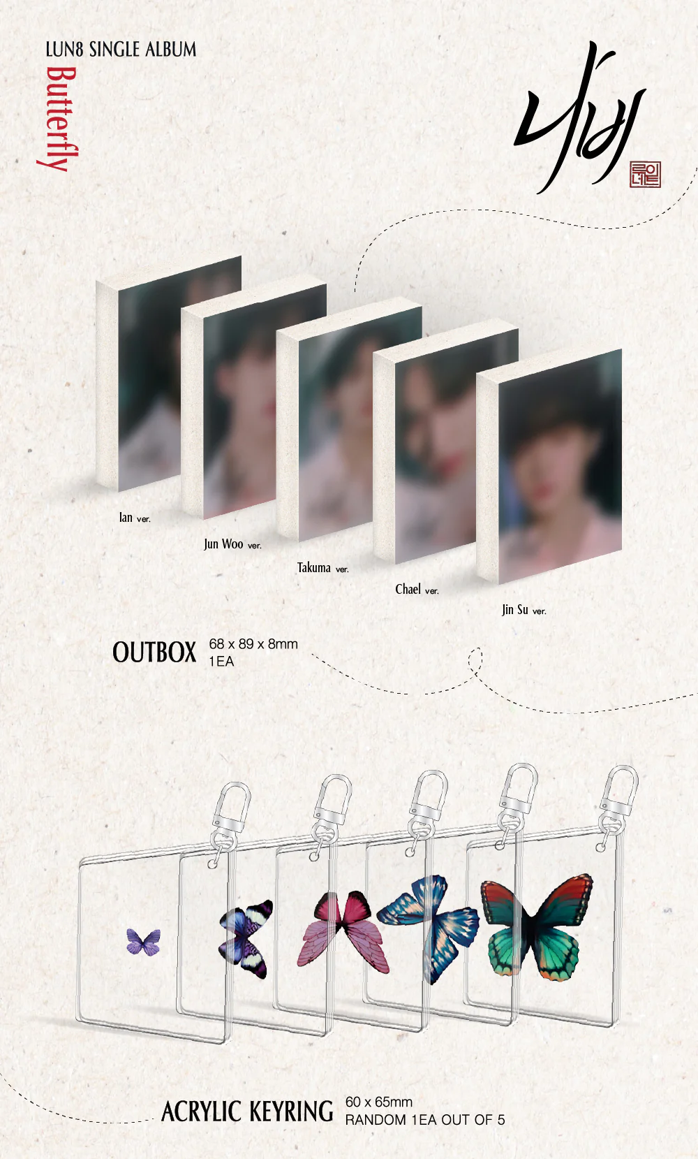 LUN8 - Butterfly [PLVE] Album - Image 2