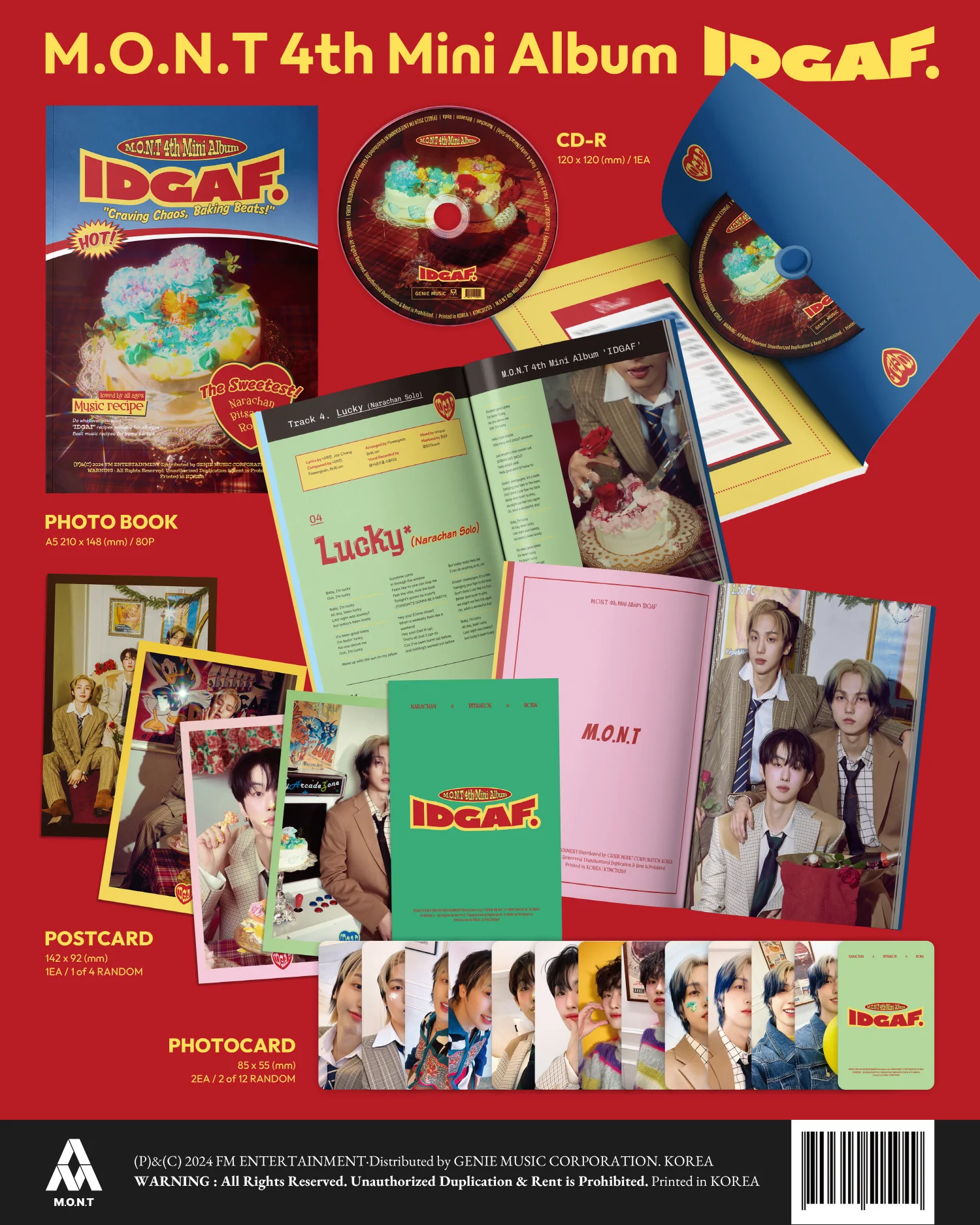 M.O.N.T - IDGAF Album - Image 2