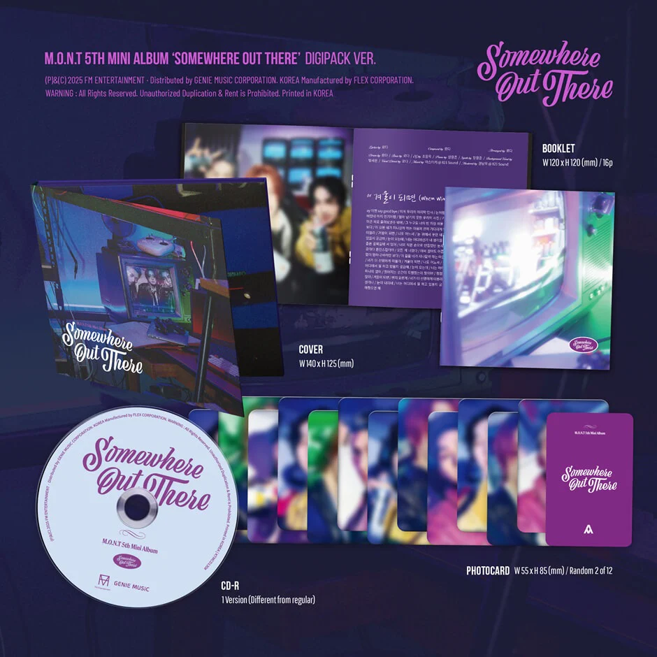 M.O.N.T MONT - Somewhere Out There [DIGIPACK VER.] - Image 2
