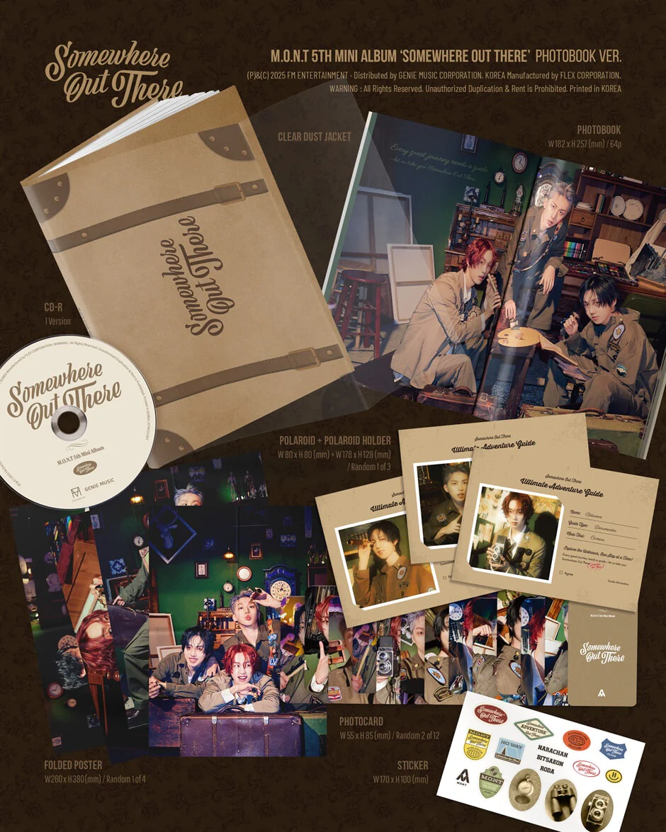 M.O.N.T MONT - Somewhere Out There [PHOTOBOOK VER.] - Image 2